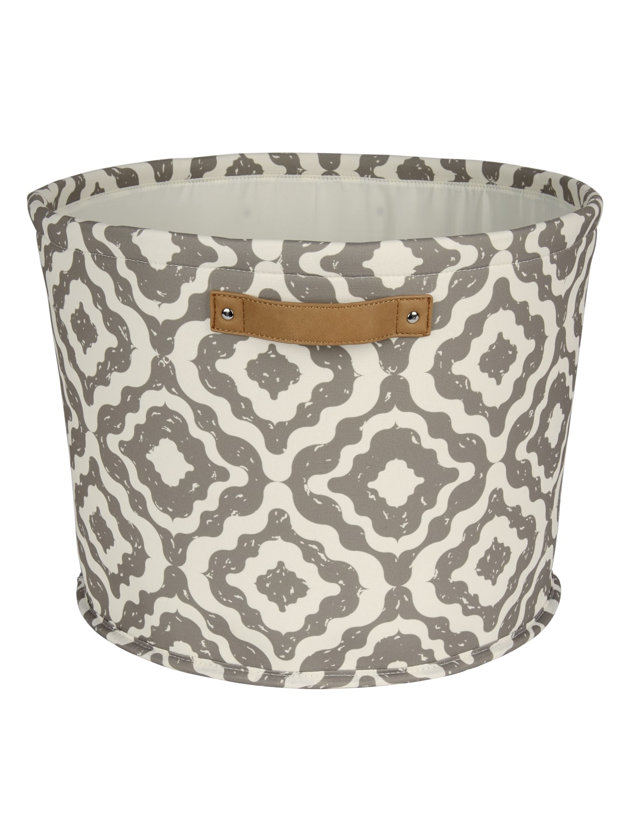 Realspace Large Canvas Storage Bin Tan Office Depot