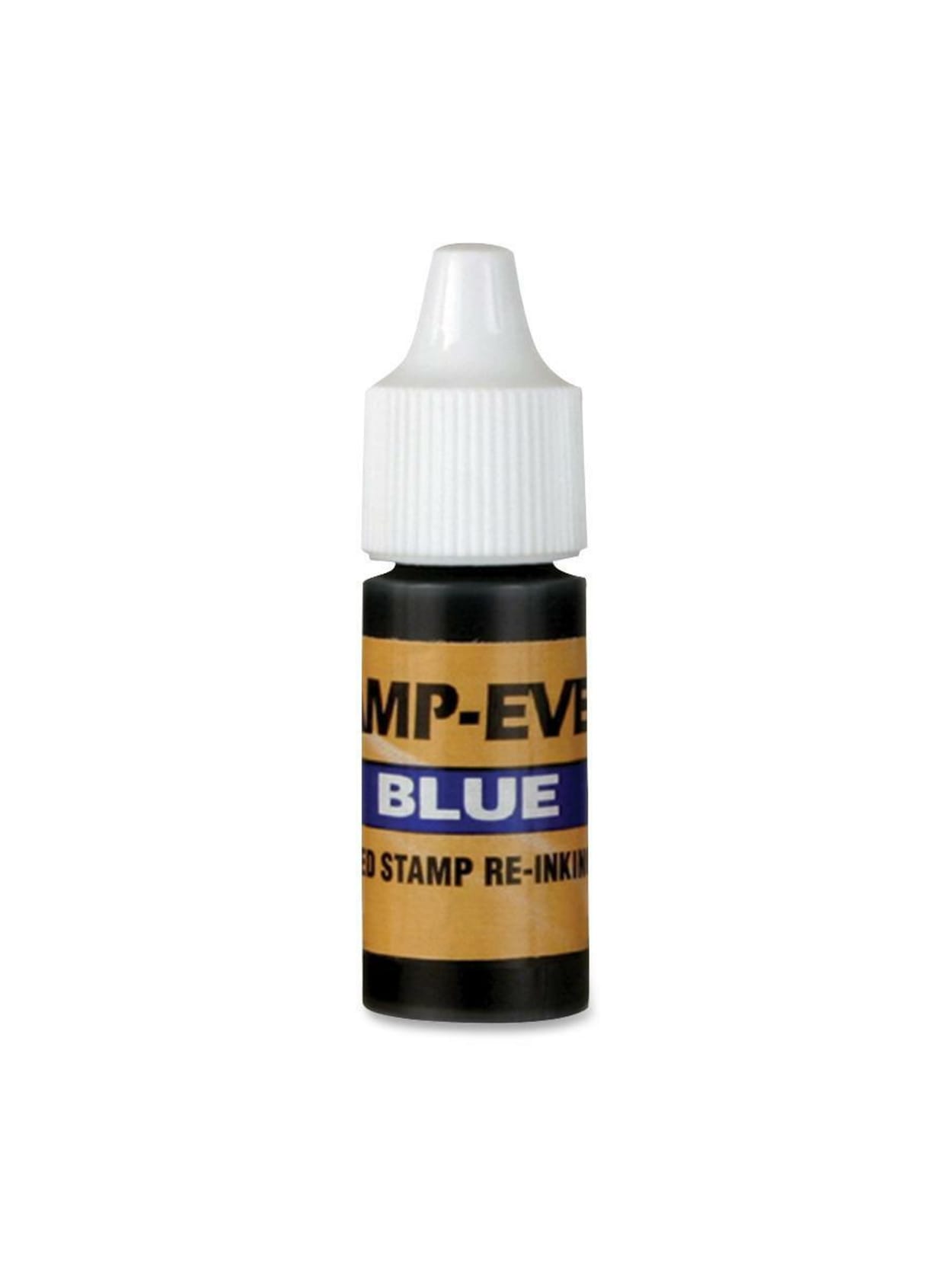 Stamp Ever Pre Inked Stamp Ink Refill 1 Each Blue Ink 0 24 Fl Oz