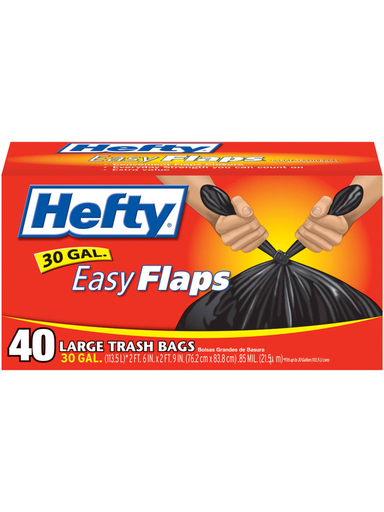 handle tie trash bags
