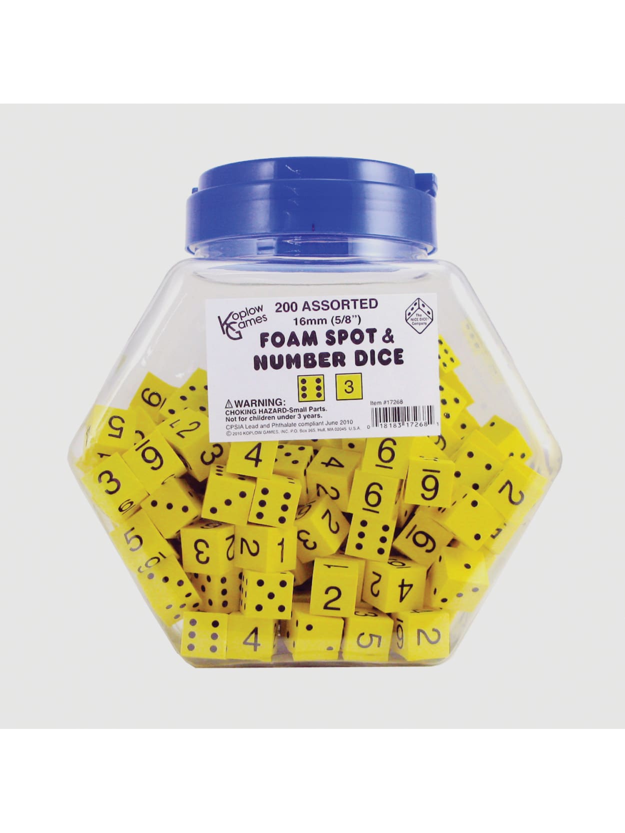 Koplow Games Yellow Spot And Number 16mm Foam Dice Ages 5 18 Office Depot Rock paper scissors lizard spock dice game d10 19mm. koplow games yellow spot and number 16mm foam dice ages 5 18 item 276044