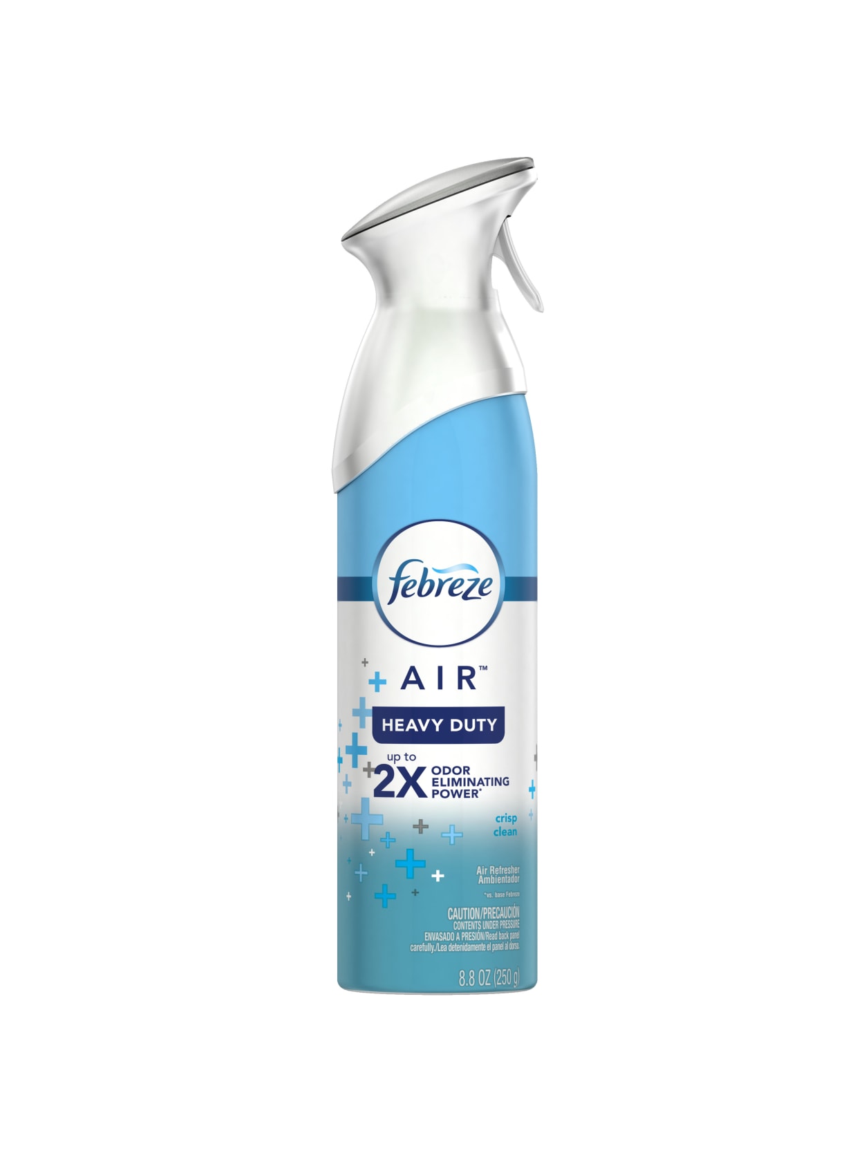Febreze Air Heavy Duty Air Freshener Spray Crisp Clean Scent 8 8