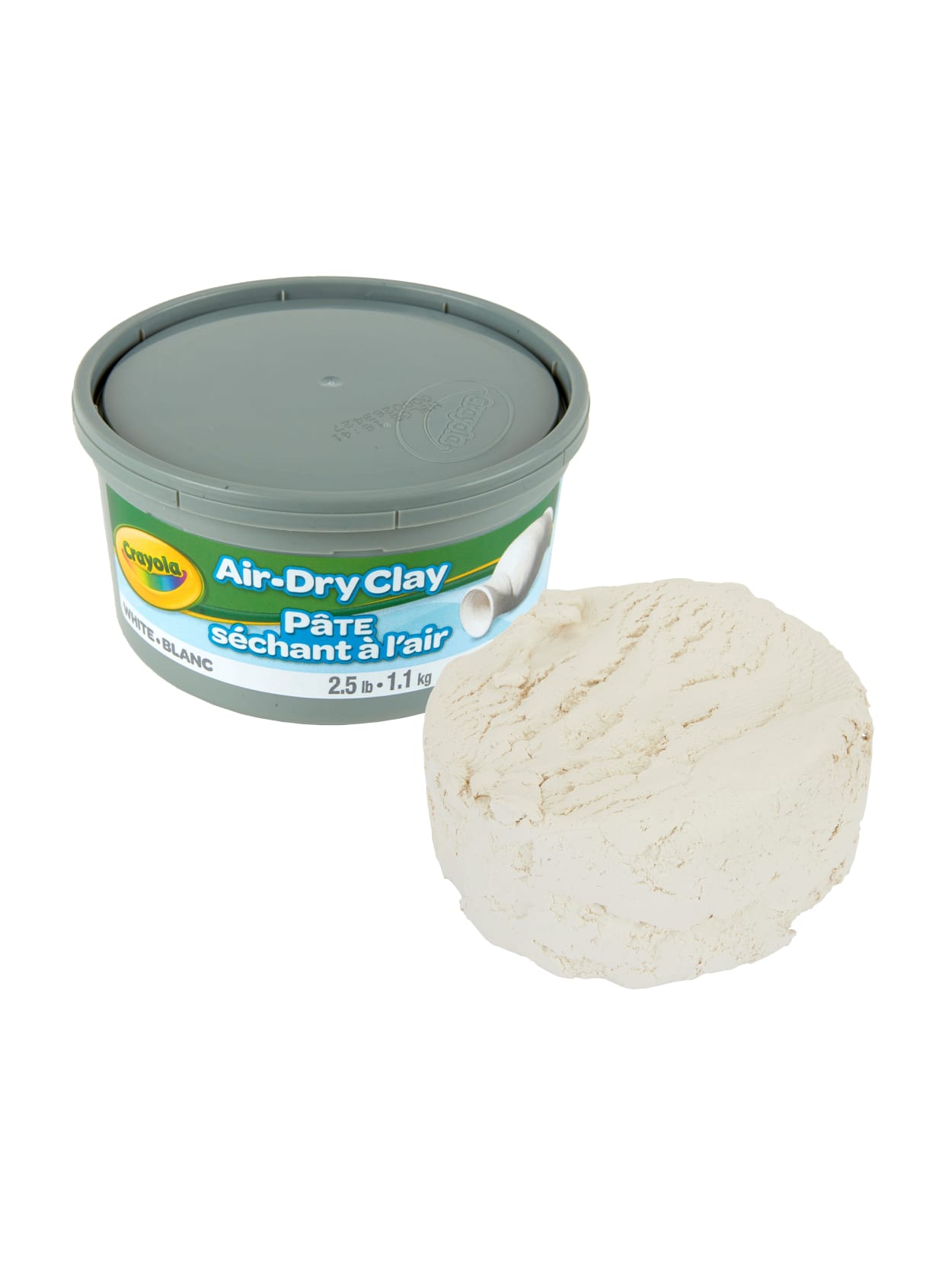 Air Dry Clay 2 5lb Nontoxic White Office Depot
