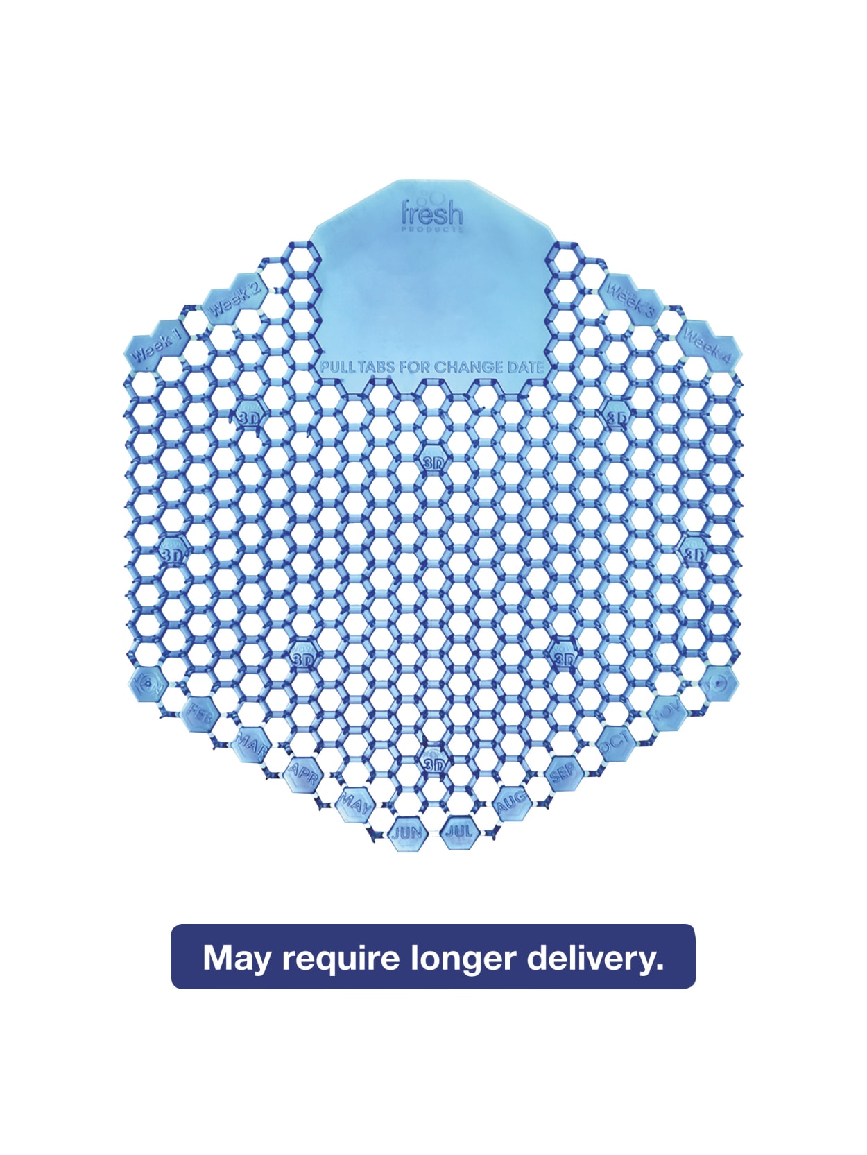 Fresh Products The Wave Deodorizer Urinal Screens 3d Cotton