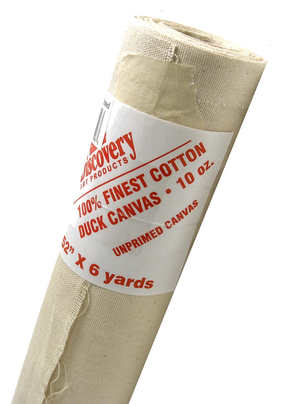 Discovery Unprimed Cotton Canvas Roll 52 X 6 Yd Office Depot