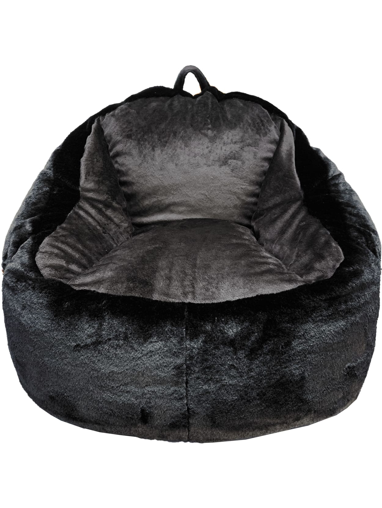 ace beanbag pocket chair blacksequin  office depot