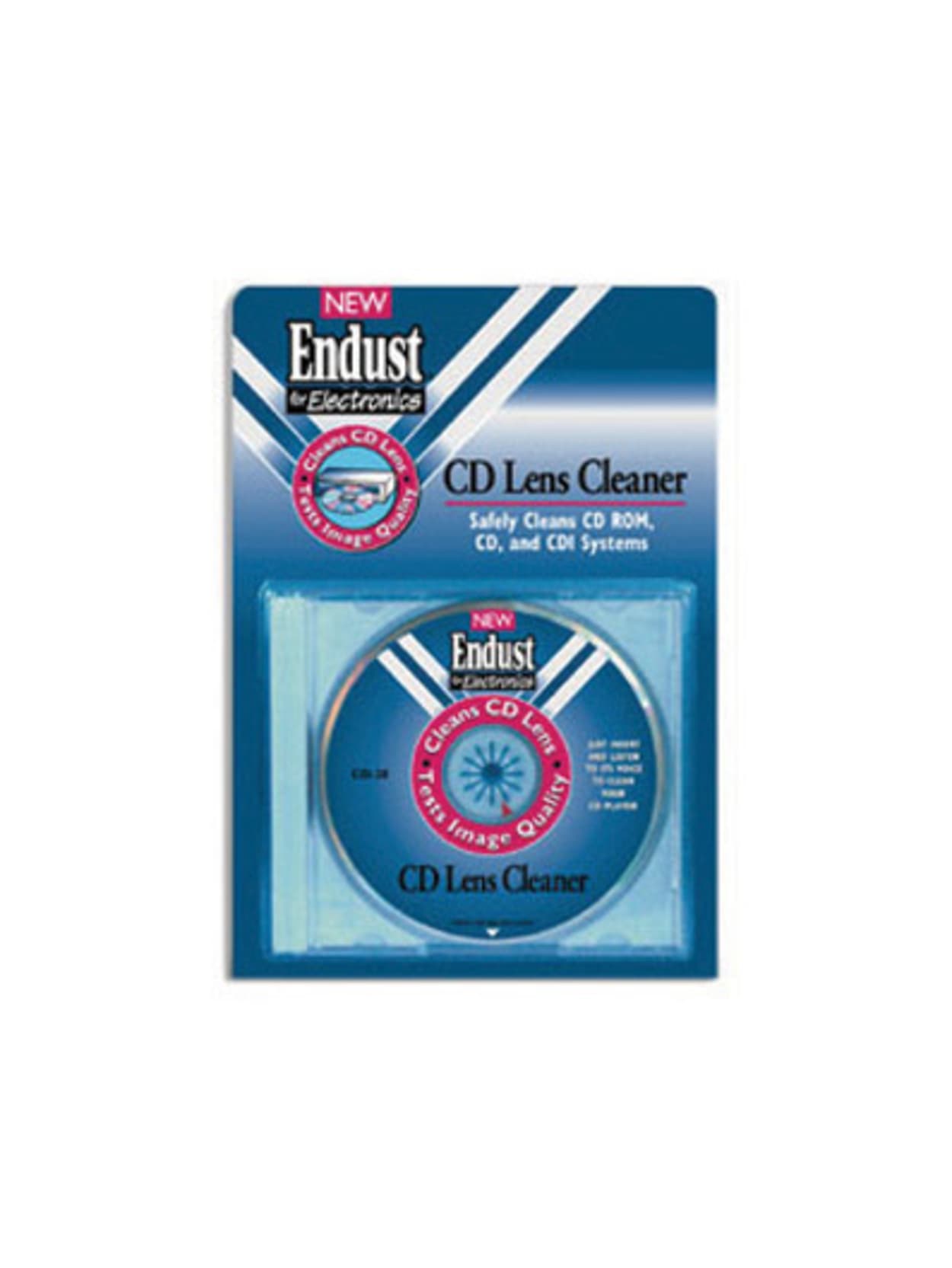 Endust Laser Lens Cleaning Disc Abyss Blue Office Depot