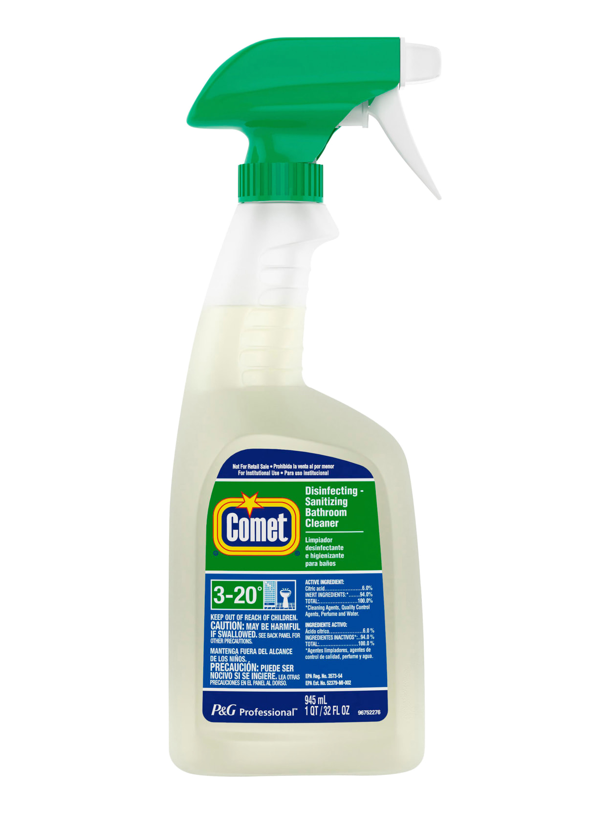 Comet Bathroom Cleaner 32 Oz Spray Bottle Office Depot
