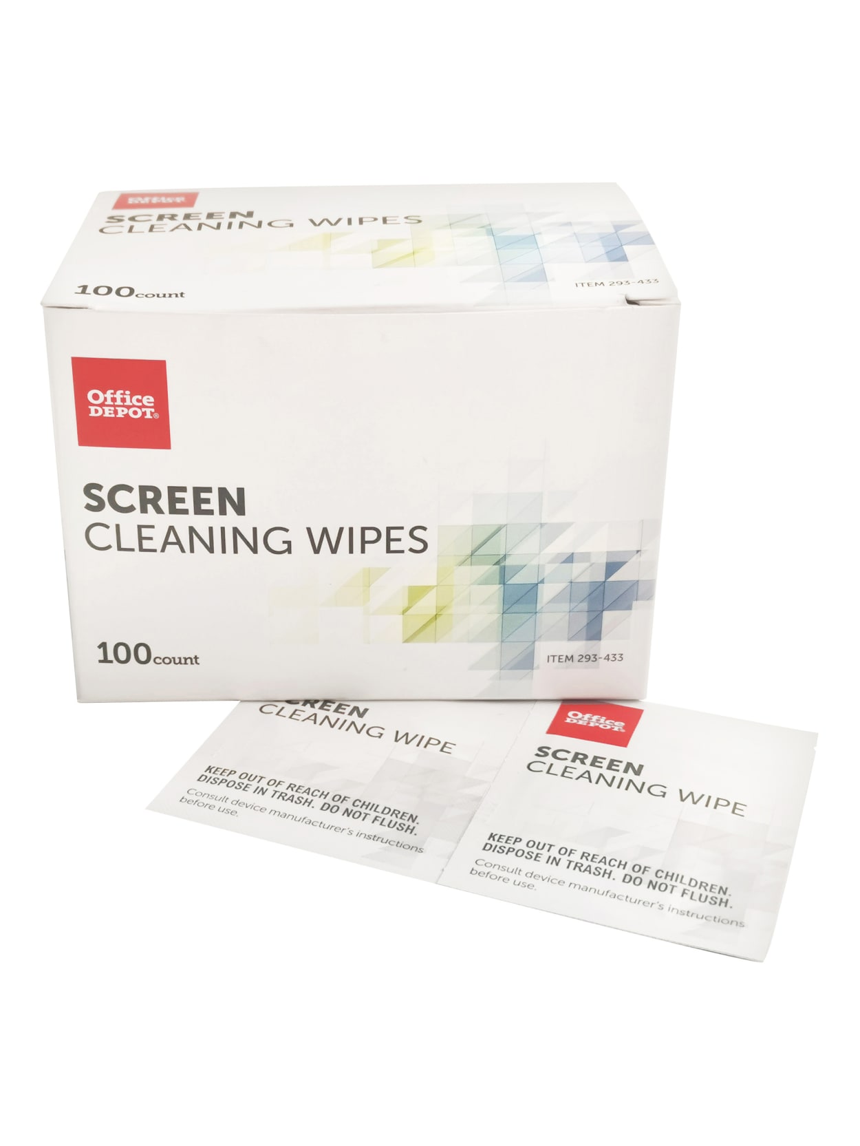Office Depot Brand Screen Cleaning Wipes Pack Of 100 Office Depot