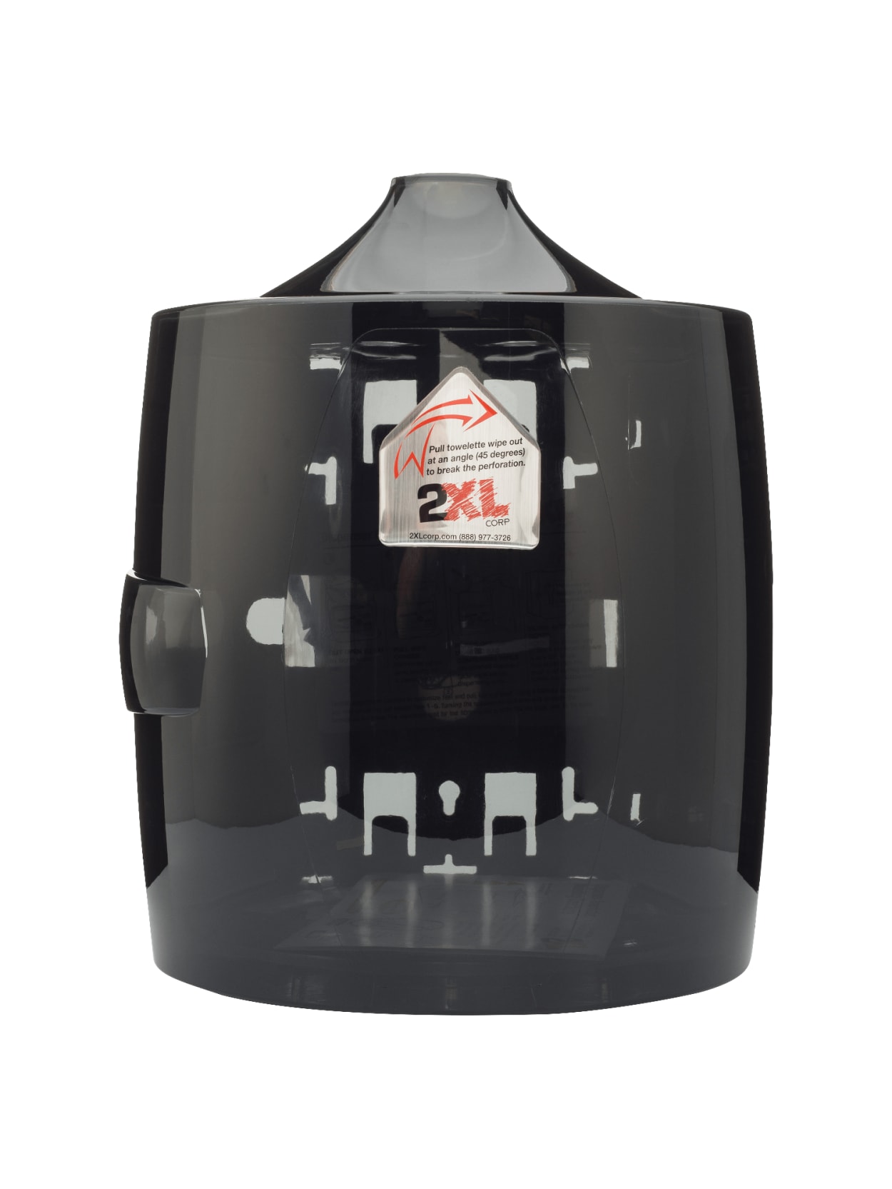 Gym Wipes Wall Dispenser Smokegray Office Depot