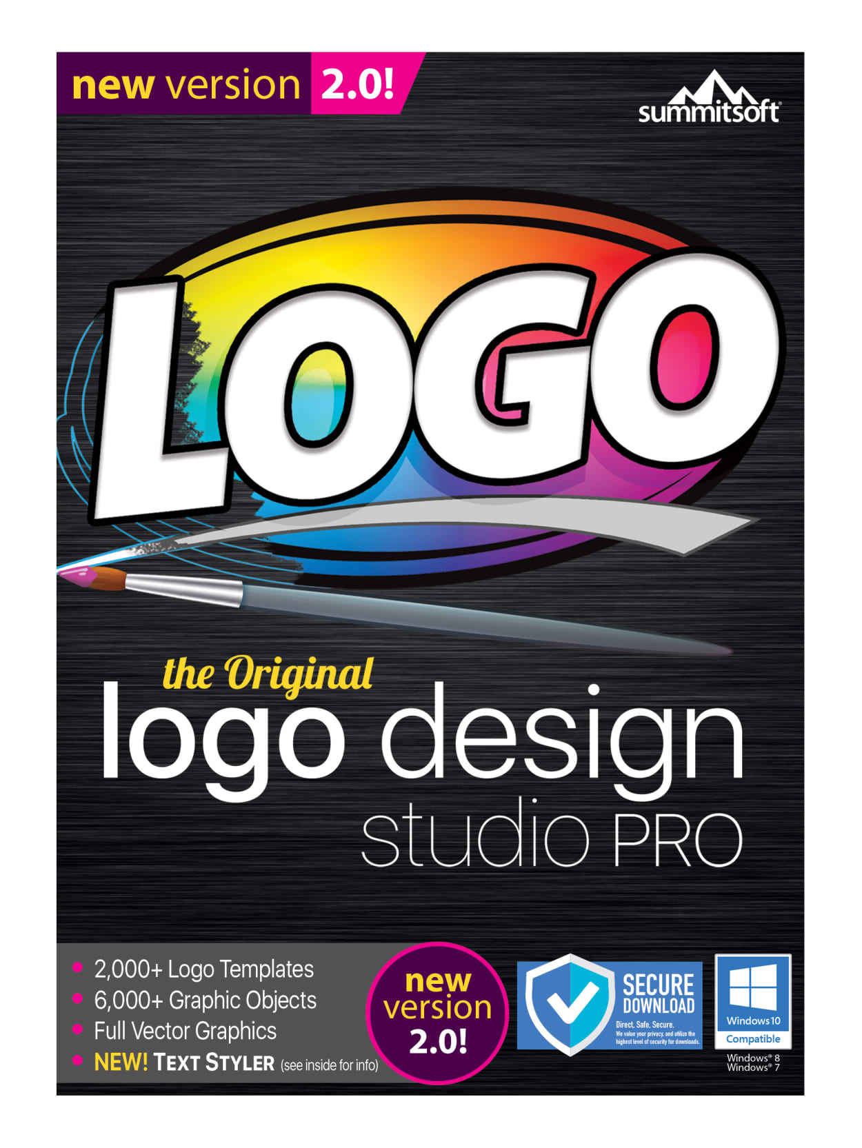 Summitsoft Logo Design Studio Pro 2 0 Disc Office Depot
