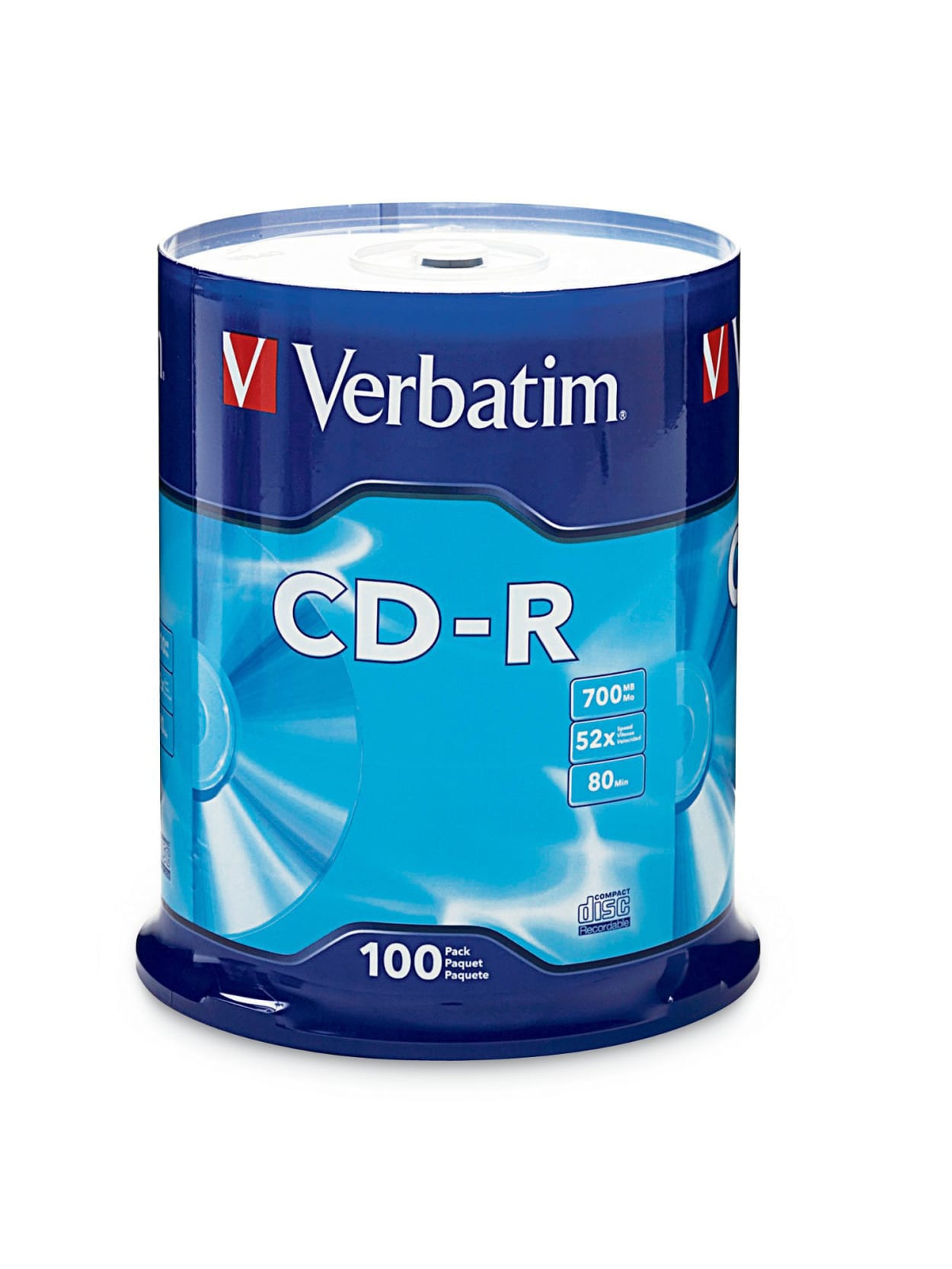 Cd R 52x Speed 700mb80min Branded 100pk Office Depot