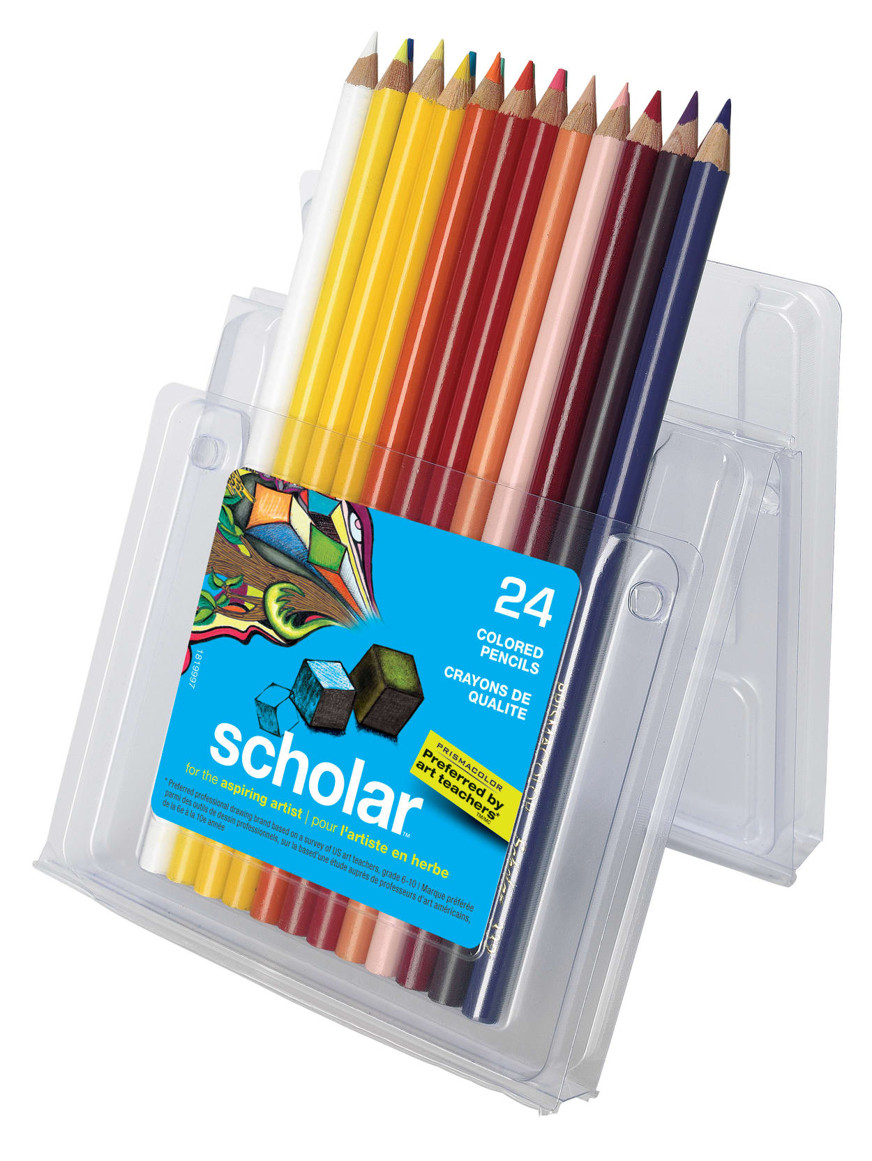 Scholar Pencils Nontoxic 24pk Assorted Office Depot Get the best deals on prismacolor pencils & charcoals. prismacolor