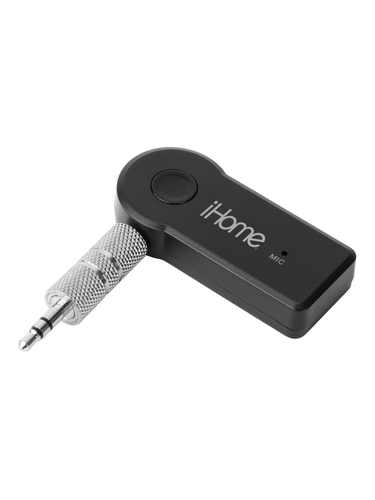 Ihome 3 5mm Bluetooth Audio Receiver Black Office Depot