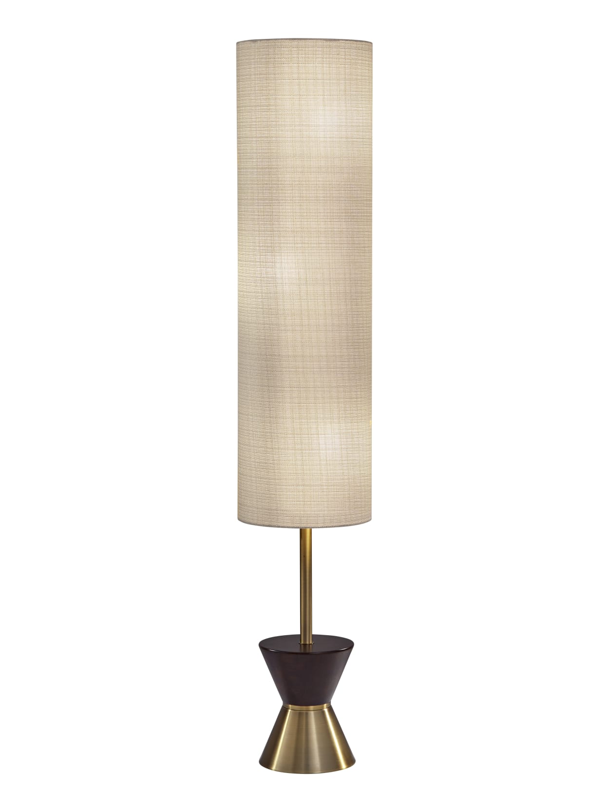 Adesso Carmen Floor Lamp 59 H Beige Shadeantique Brass And Walnut Base Office Depot Adesso lexington combo floor walnut review. adesso