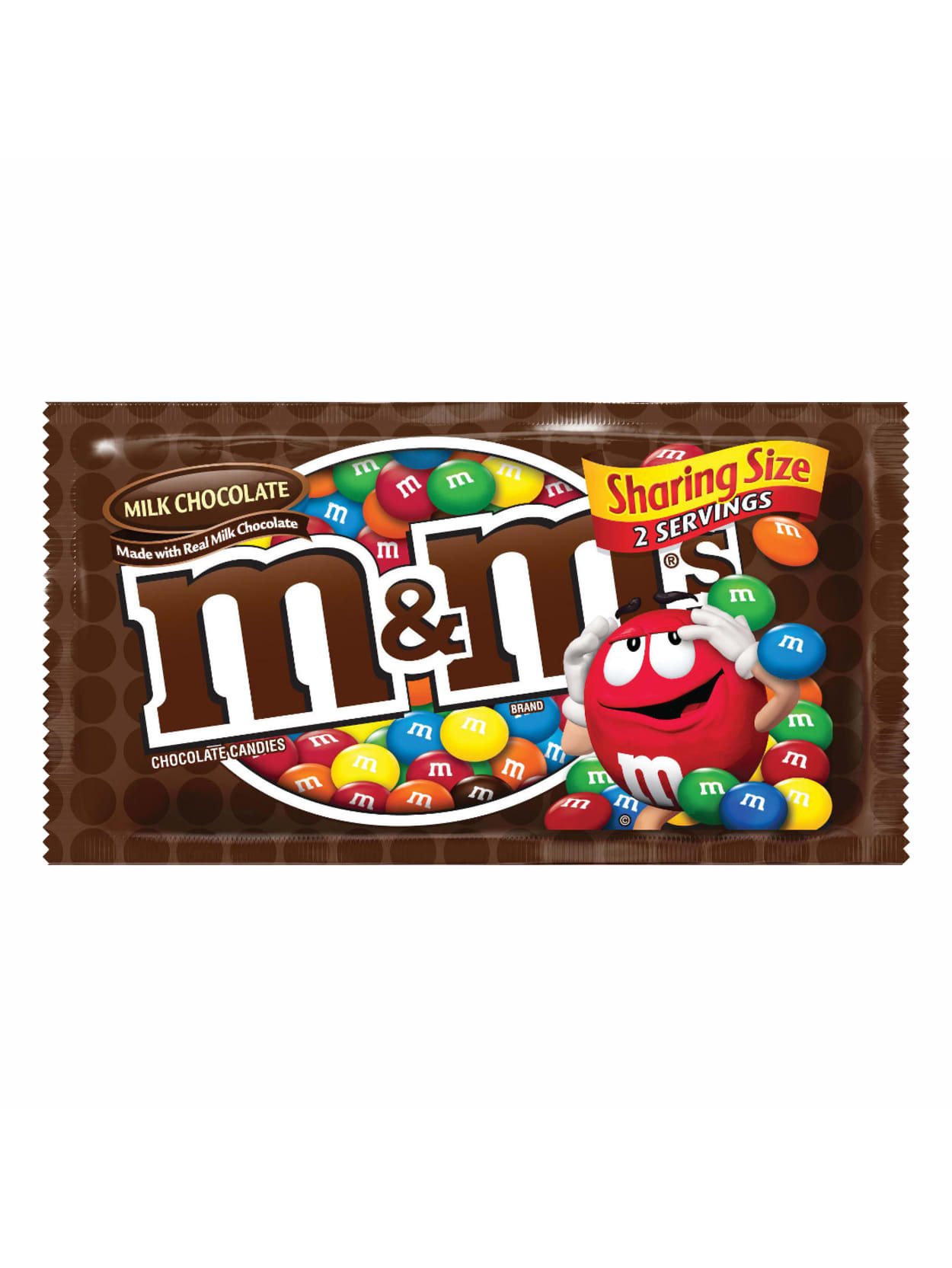 Mandms Milk Chocolate Candies 3 Oz Bag Office Depot