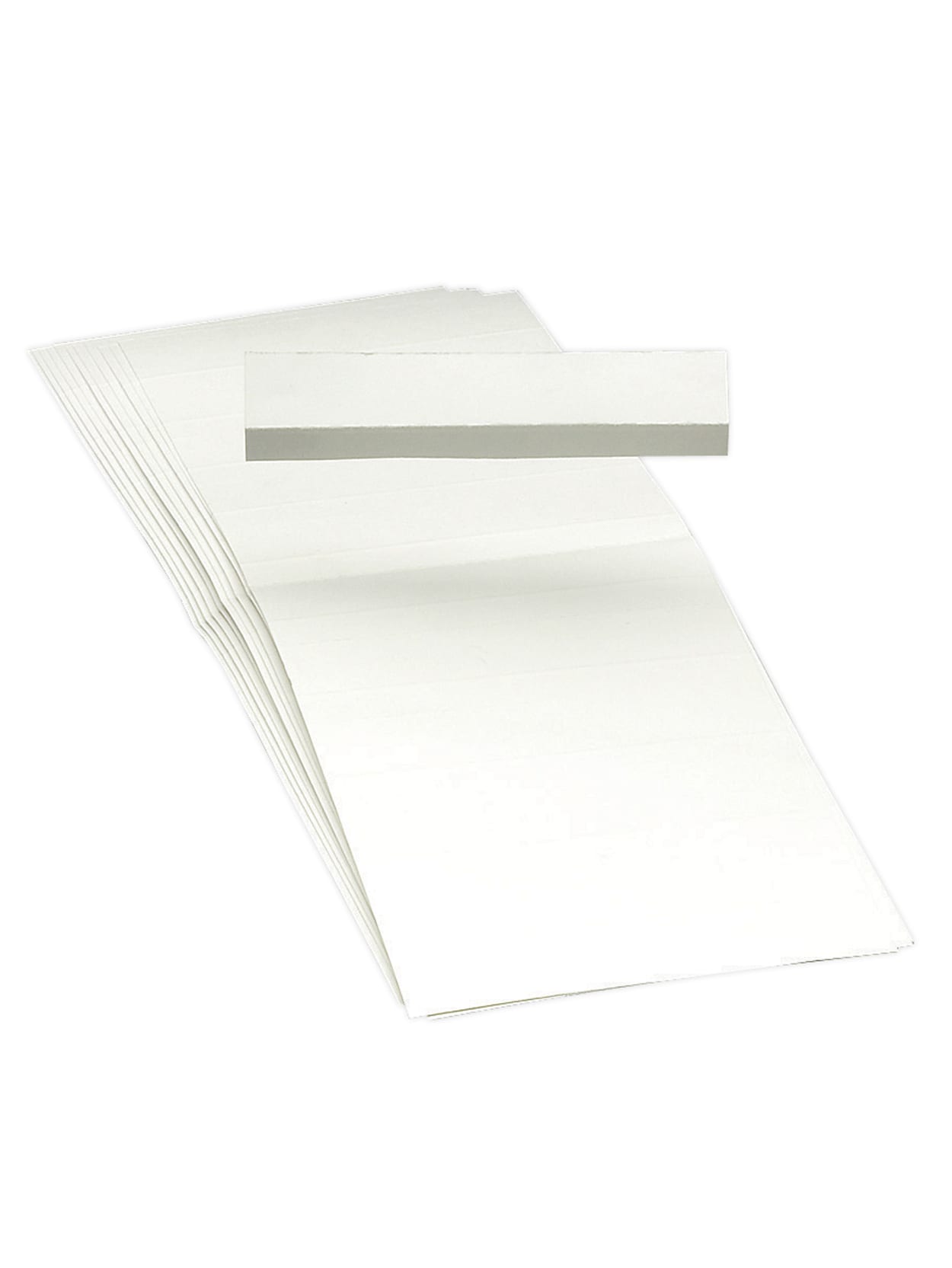 Smead Blank Hanging File Folder Tab Inserts 13 Cut For 3 12 Tabs Box Of 100 Office Depot