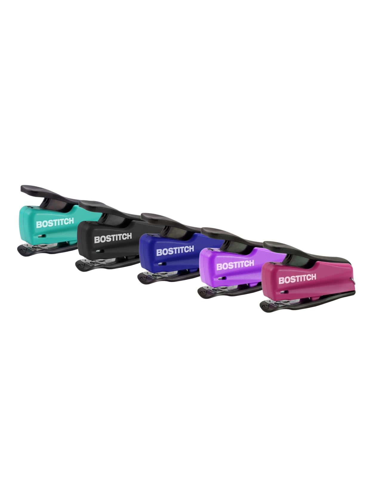 Bostitch Nano Mini Stapler 12 Sheets Capacity Assorted Colors