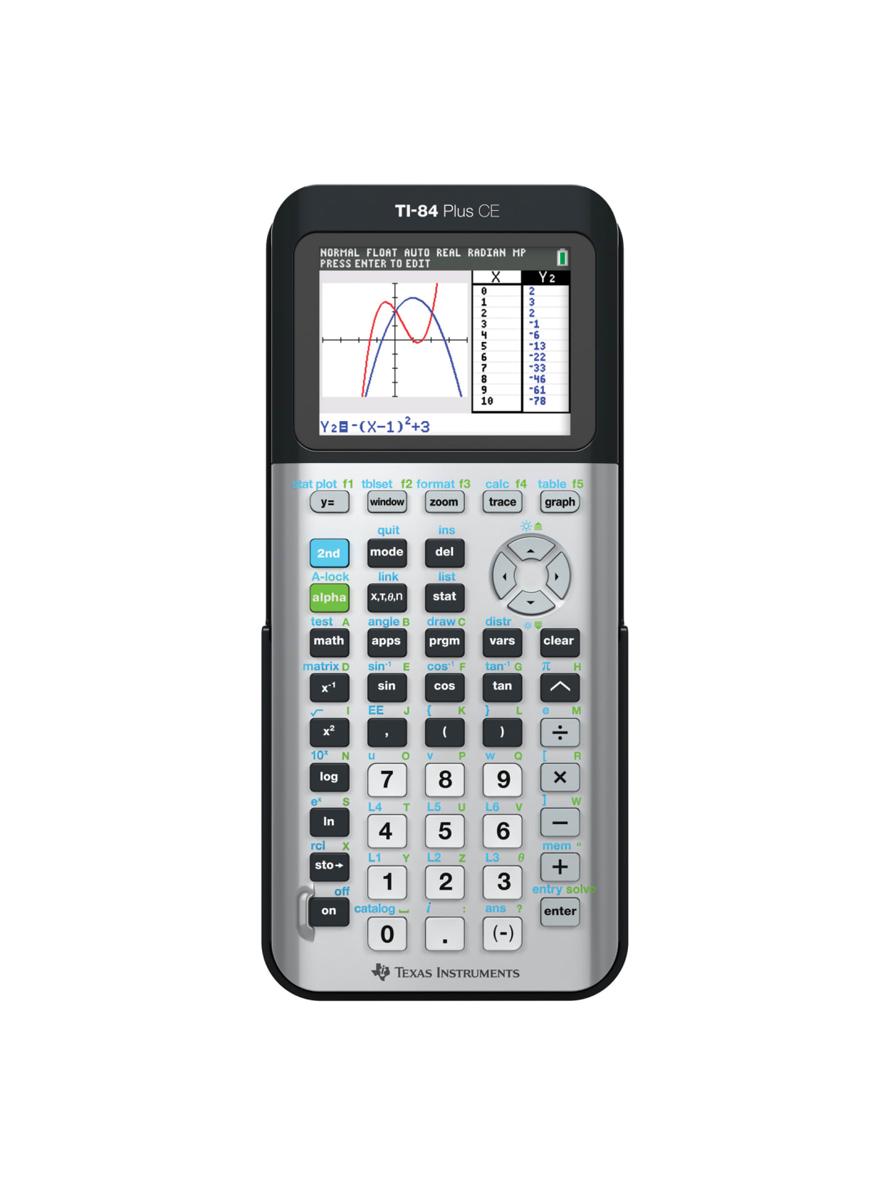 Texas Instruments Ti 84 Plus Ce Color Graphing Calculator Space