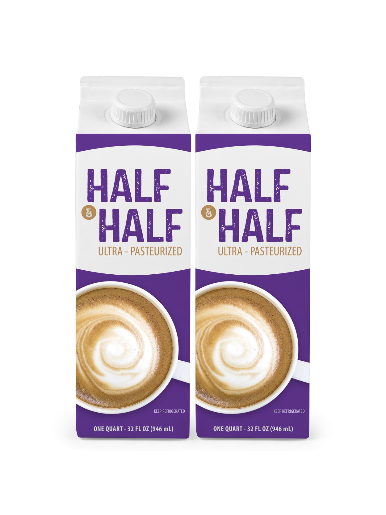 National Brand Half And Half 32 Oz 2pk Office Depot