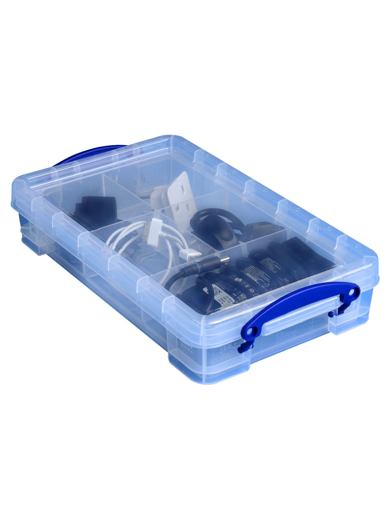 Really Useful Box Plastic Storage Box 2 5 Liters 13 38 X 8 X 2 34