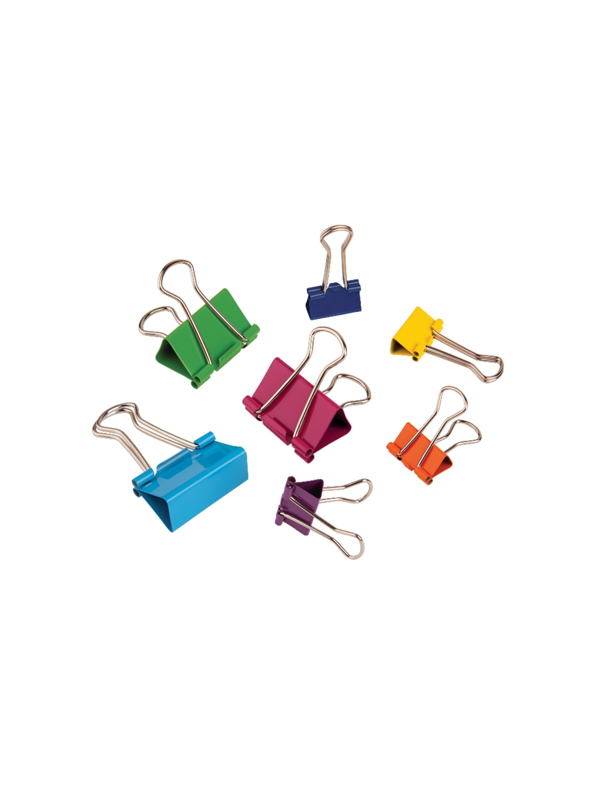 assorted size binder clips