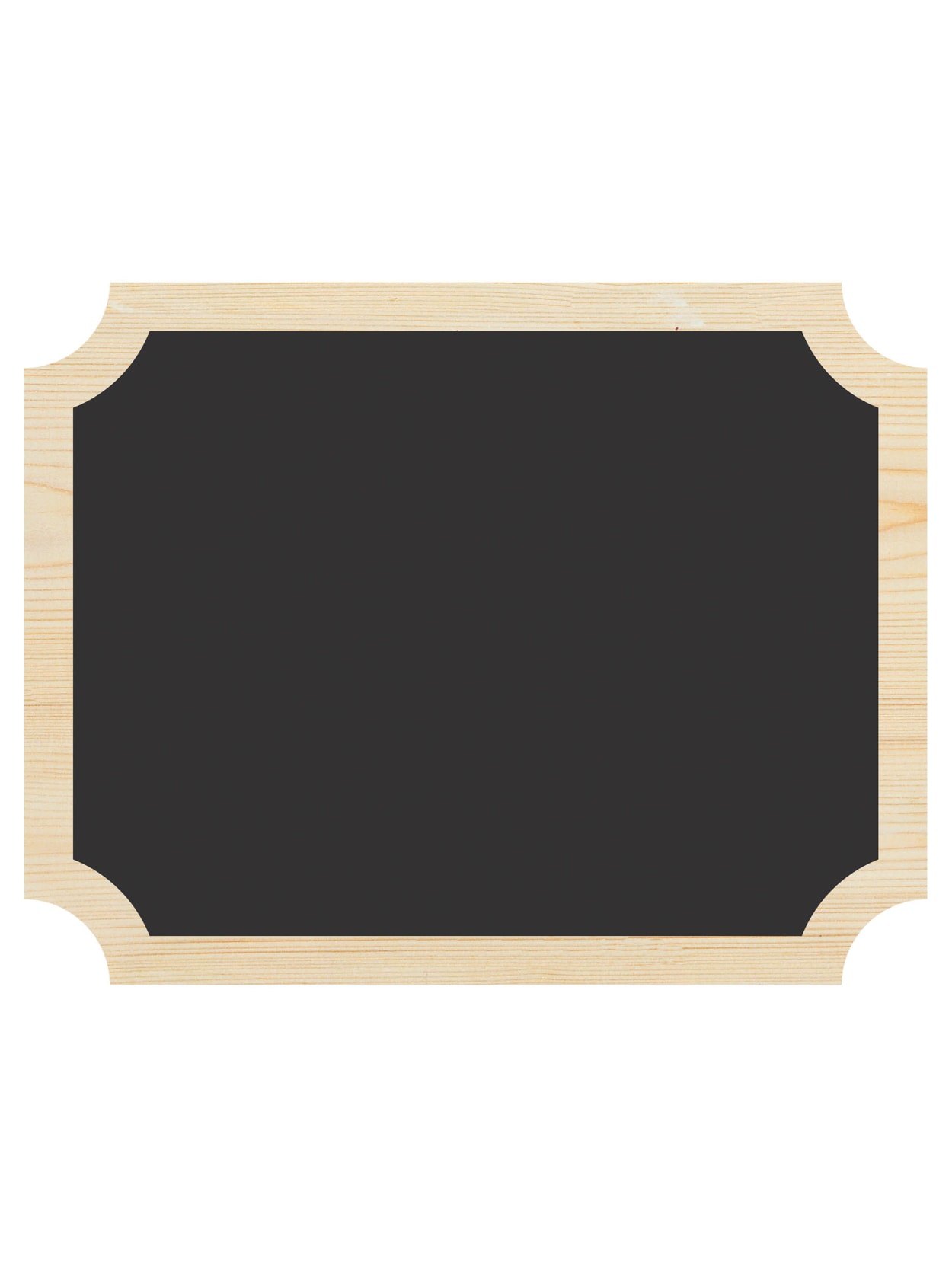 Amscan Chalkboard Easel Signs 7 X 9 Black Set Of 4 Signs Office