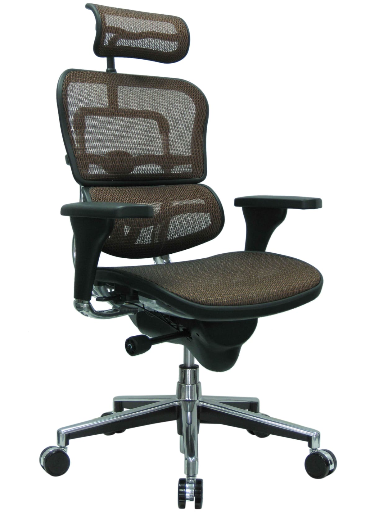 raynor ergohuman high back mesh chair orangechrome office depot