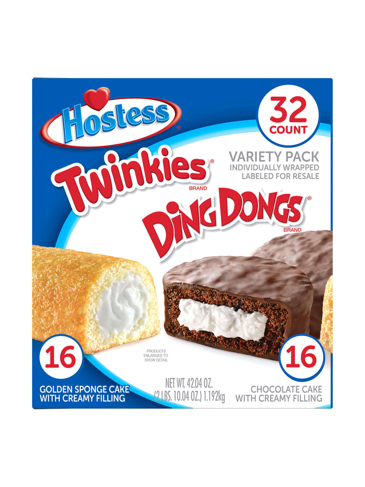 Twinkies And Ding Dongs Variety Pack 32pk Office Depot