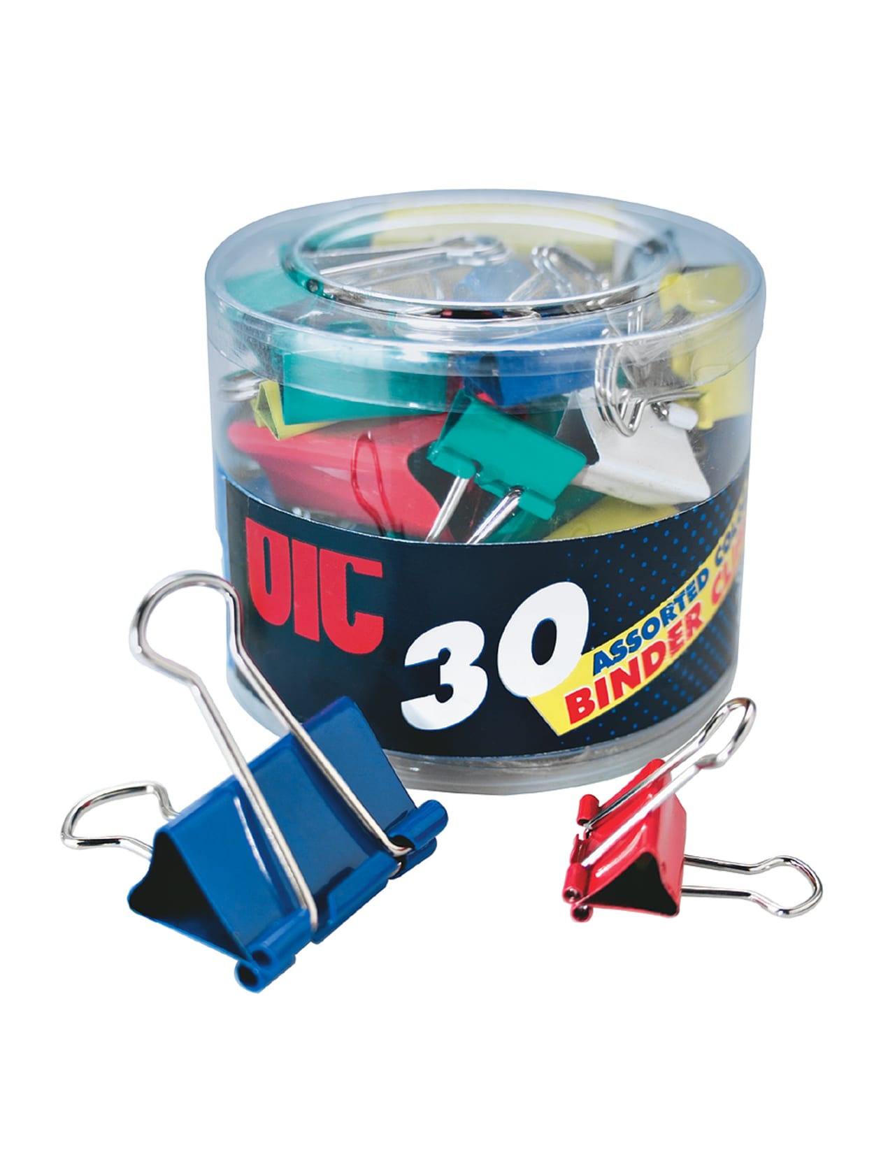 assorted binder clips