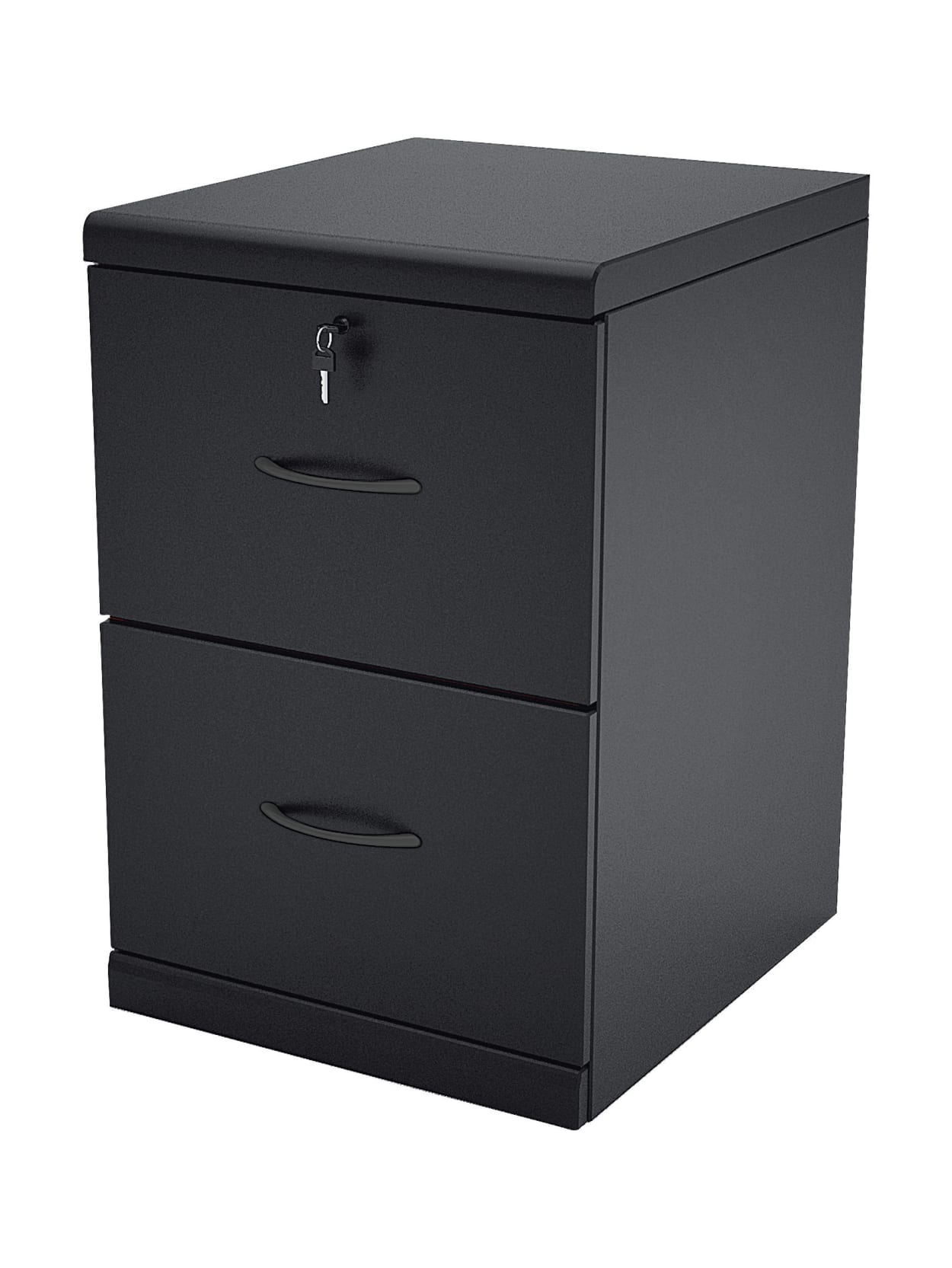 Furn 2 Drawer Black Vertical File Office Depot
