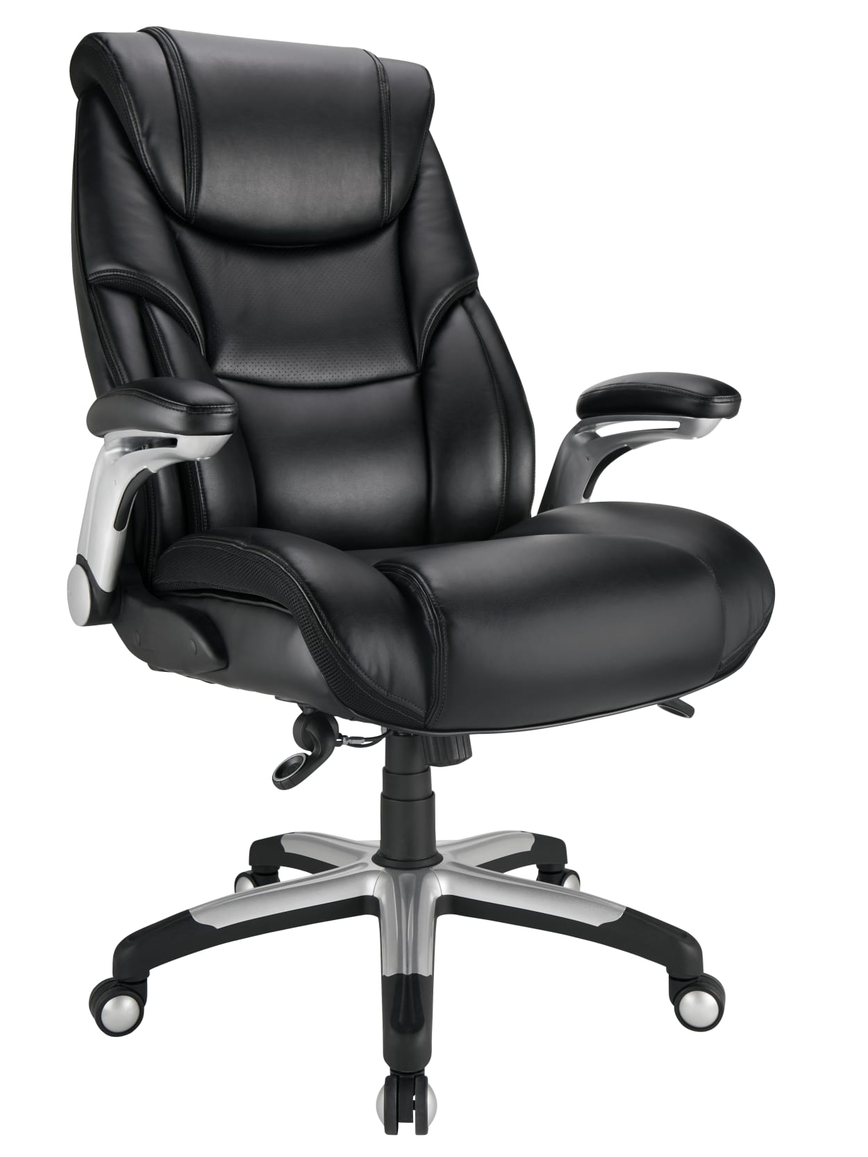 Realspace Torval Bigtall Sporty Chair Black Office Depot