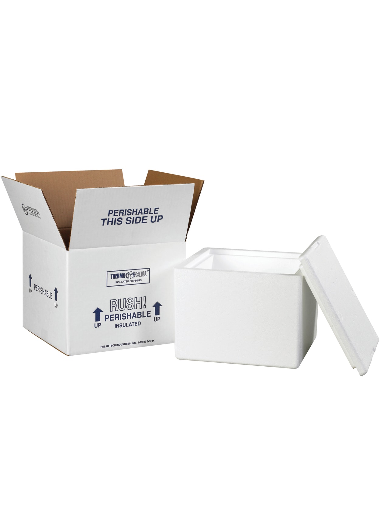 Office Depot Brand Insulated Shipping Kit 7 H X 9 12 W X 9 12 D White Office Depot