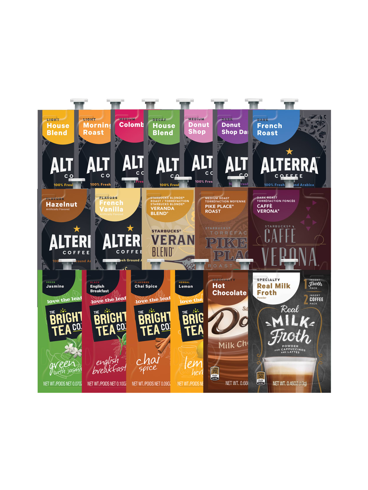 Flavia Coffee Alterra Single Serve Freshpack Variety Assortment Carton Of 350 Office Depot