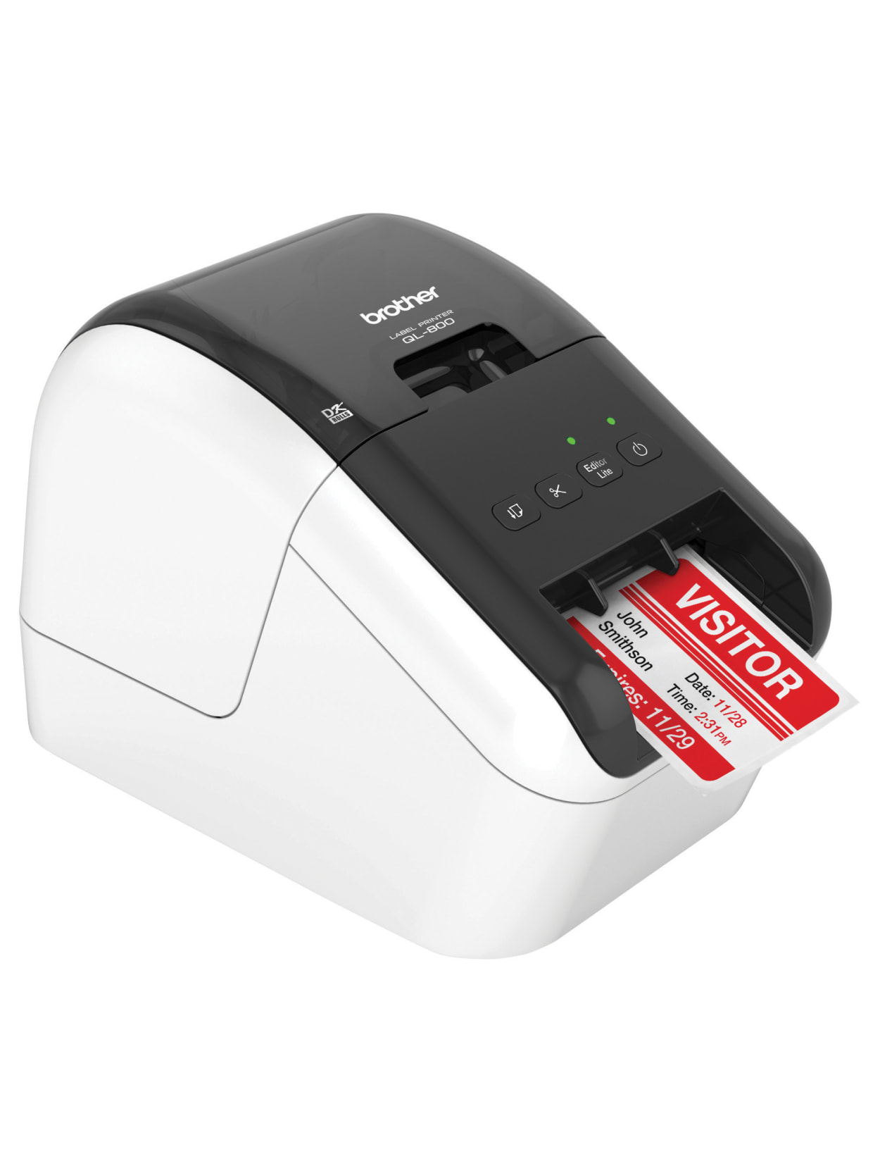 label printer black