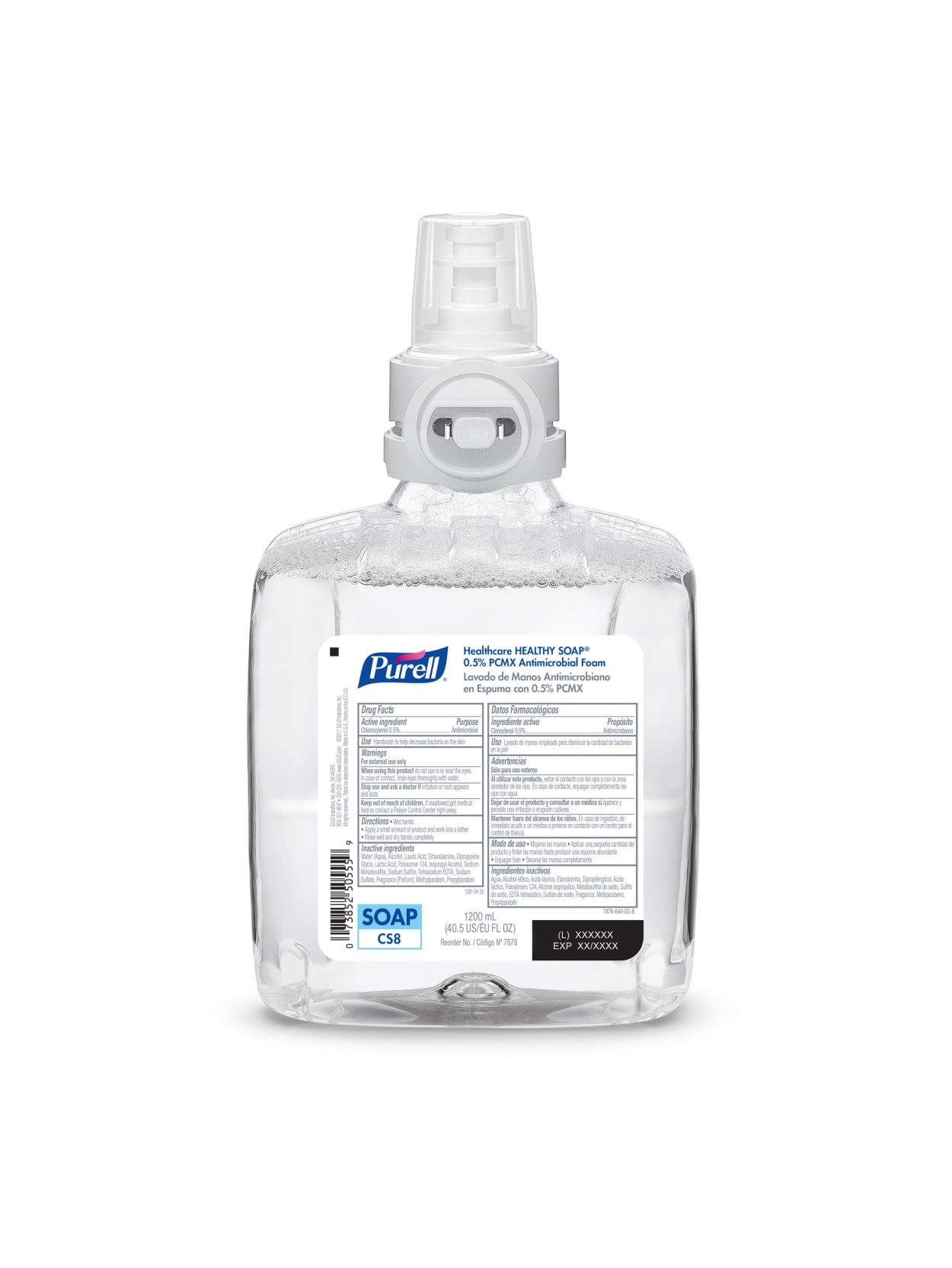 Purell Crt Cs8 Healthy Soap Foam Hand Soap Floral Scent 40 58 Oz Bottle Office Depot