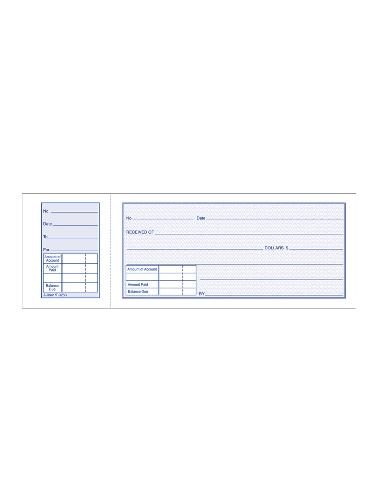 Adams Money Receipt Book 5 Pack Office Depot