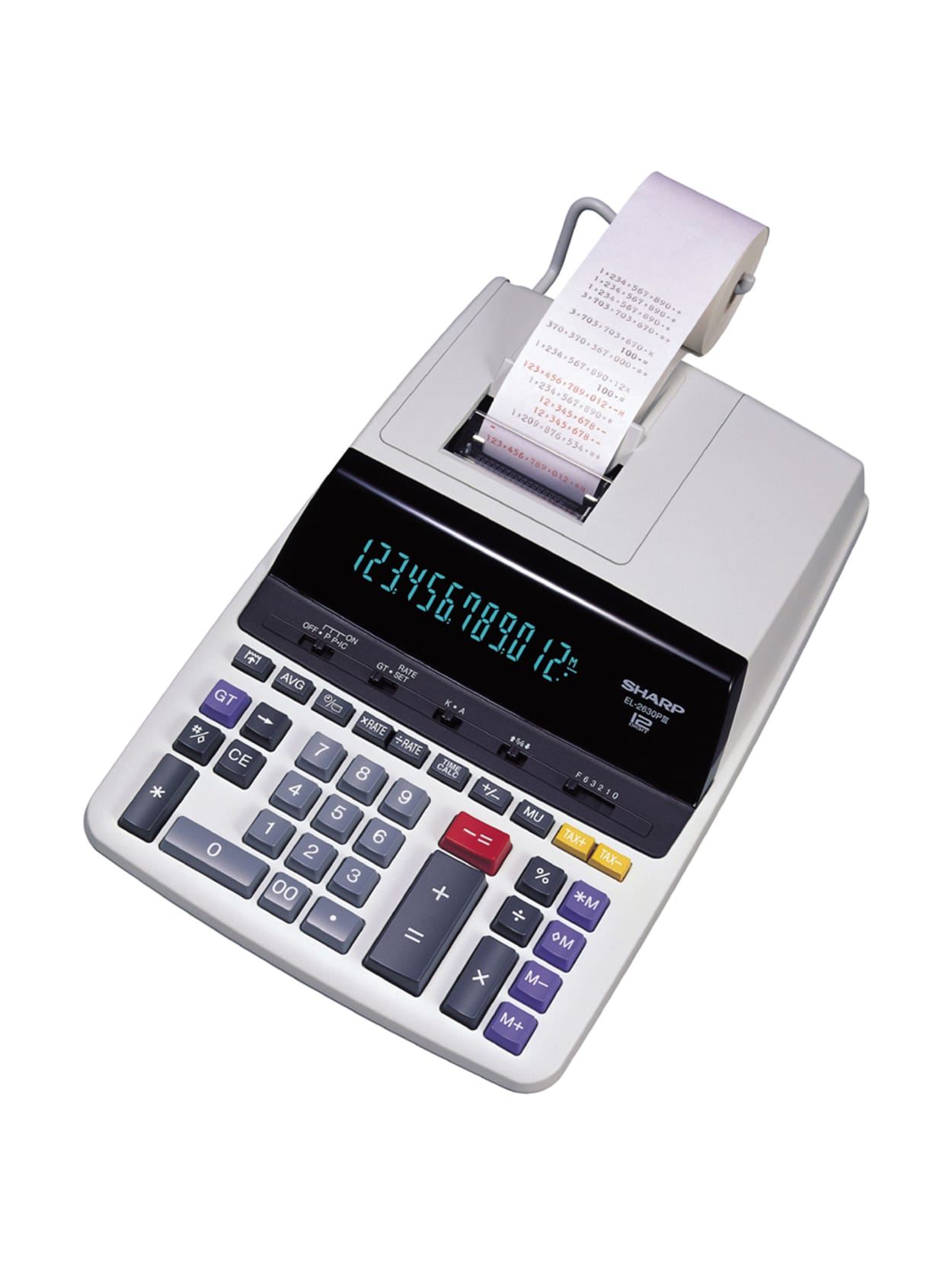 Sharp El 2630piii Printing Calculator Office Depot