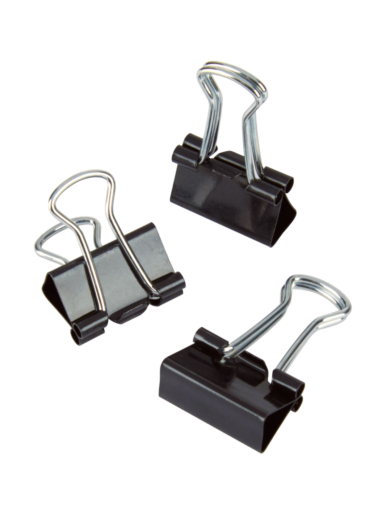 binder clips with words