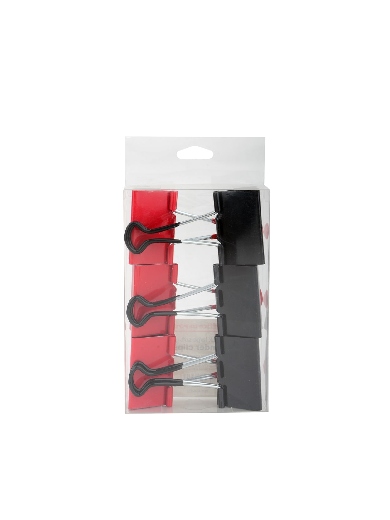 large red binder clips