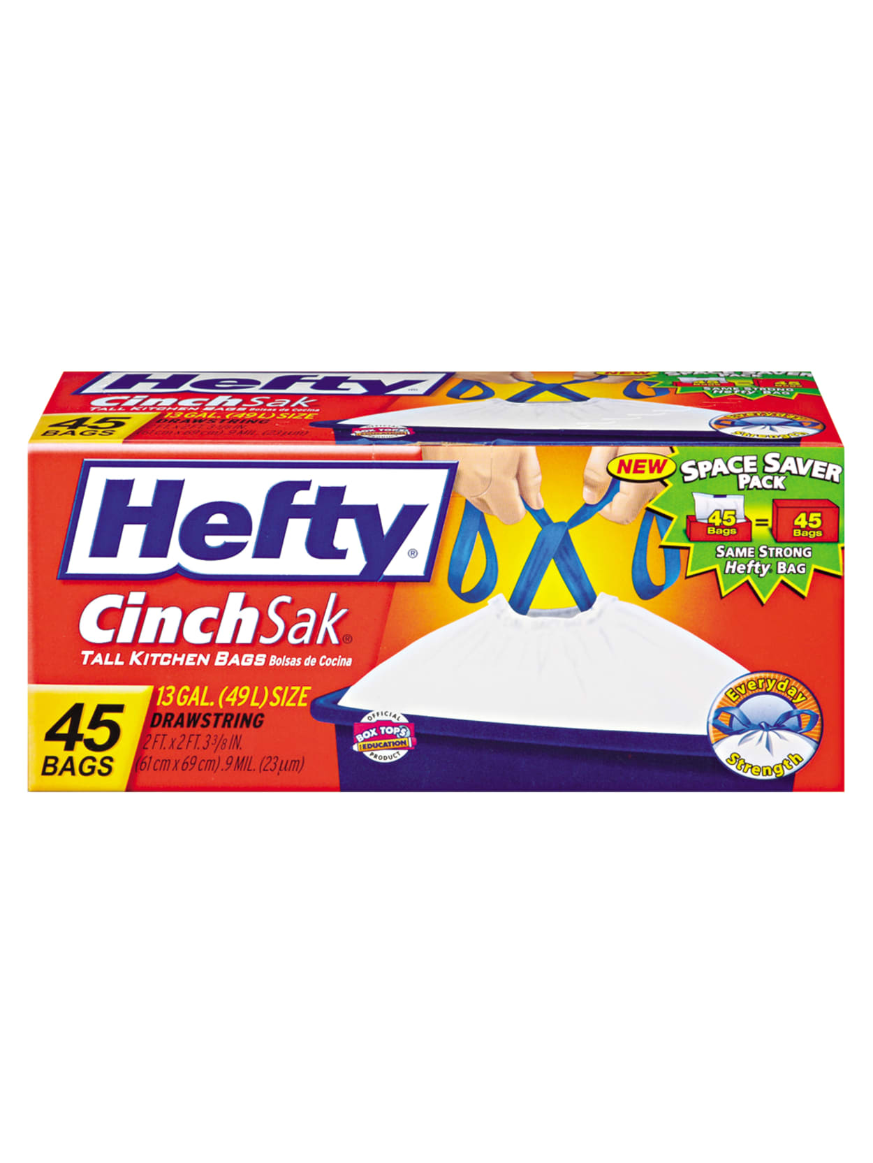 hefty space bags
