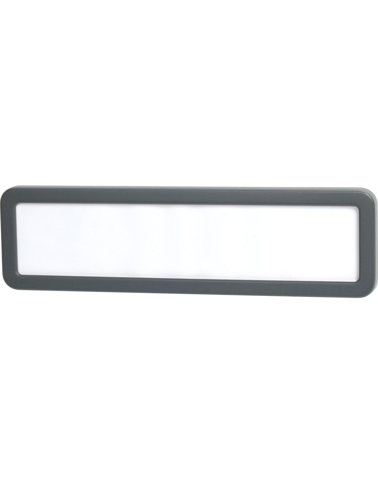 Office Depot Brand Cubicle Name Plate 2 58 X 9 18 X 78 30percent Recycled Charcoal Office Depot