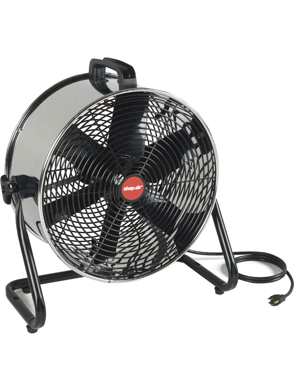Shop Vac Shop Air 16 Floor Fan Silver Black Item 4070618