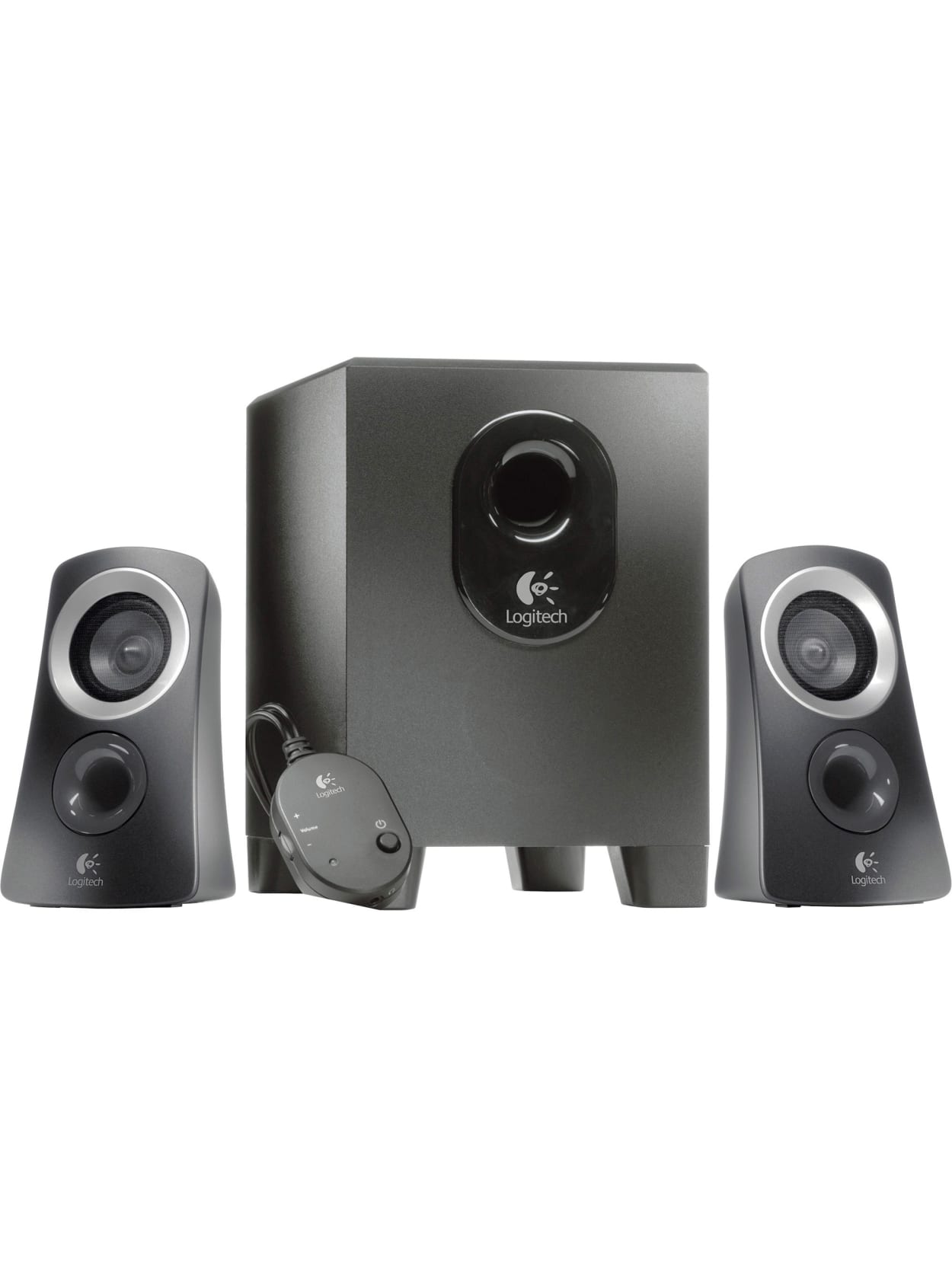 Logitech Z313 3 Piece Speaker System Office Depot
