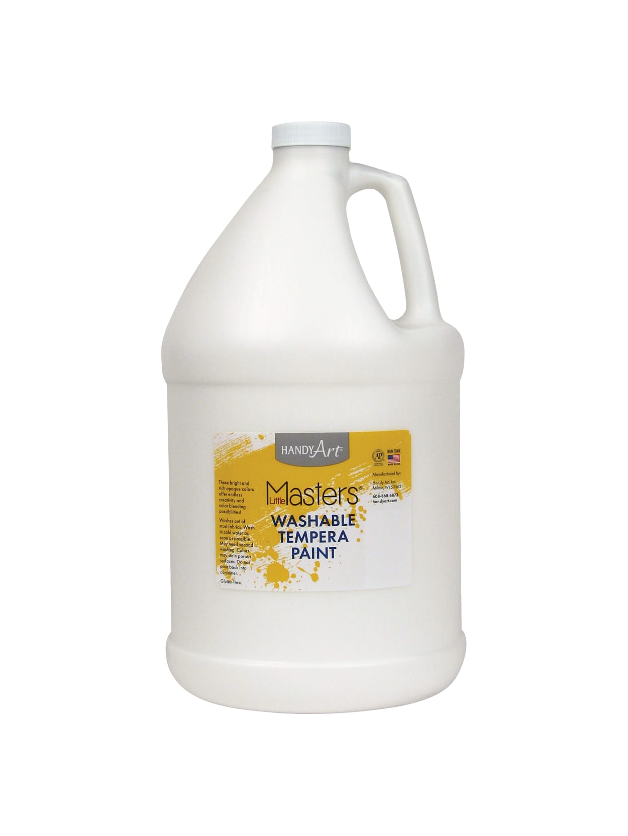Washable Tempera Paint L Mast 1gal White Office Depot