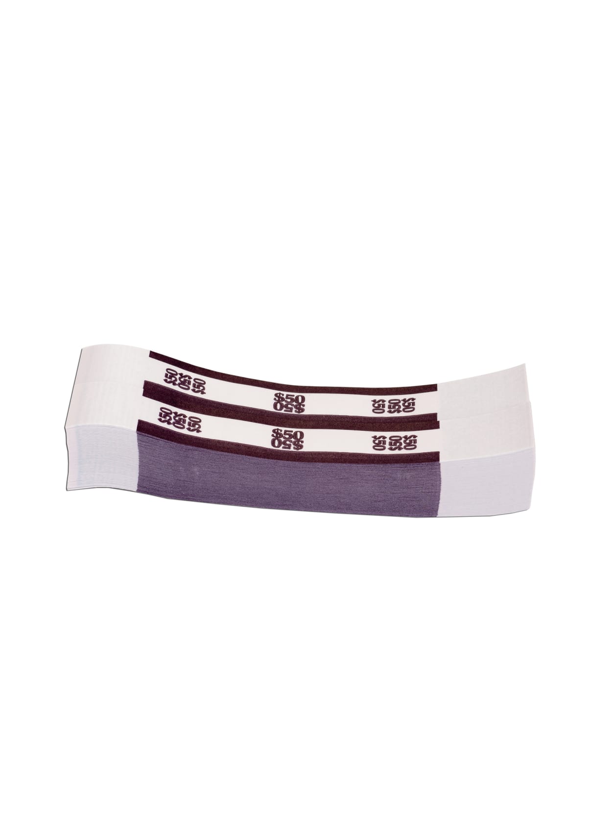 Currency Strap 50 Dollars 1000pk Violet Office Depot