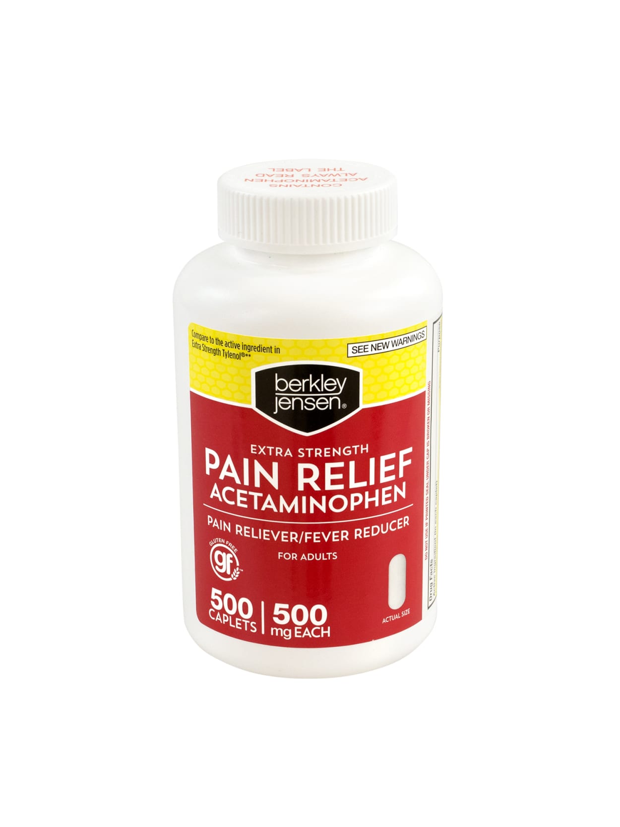 berkley jensen acetaminophen tablets 500 mg pack of 500 item 417881