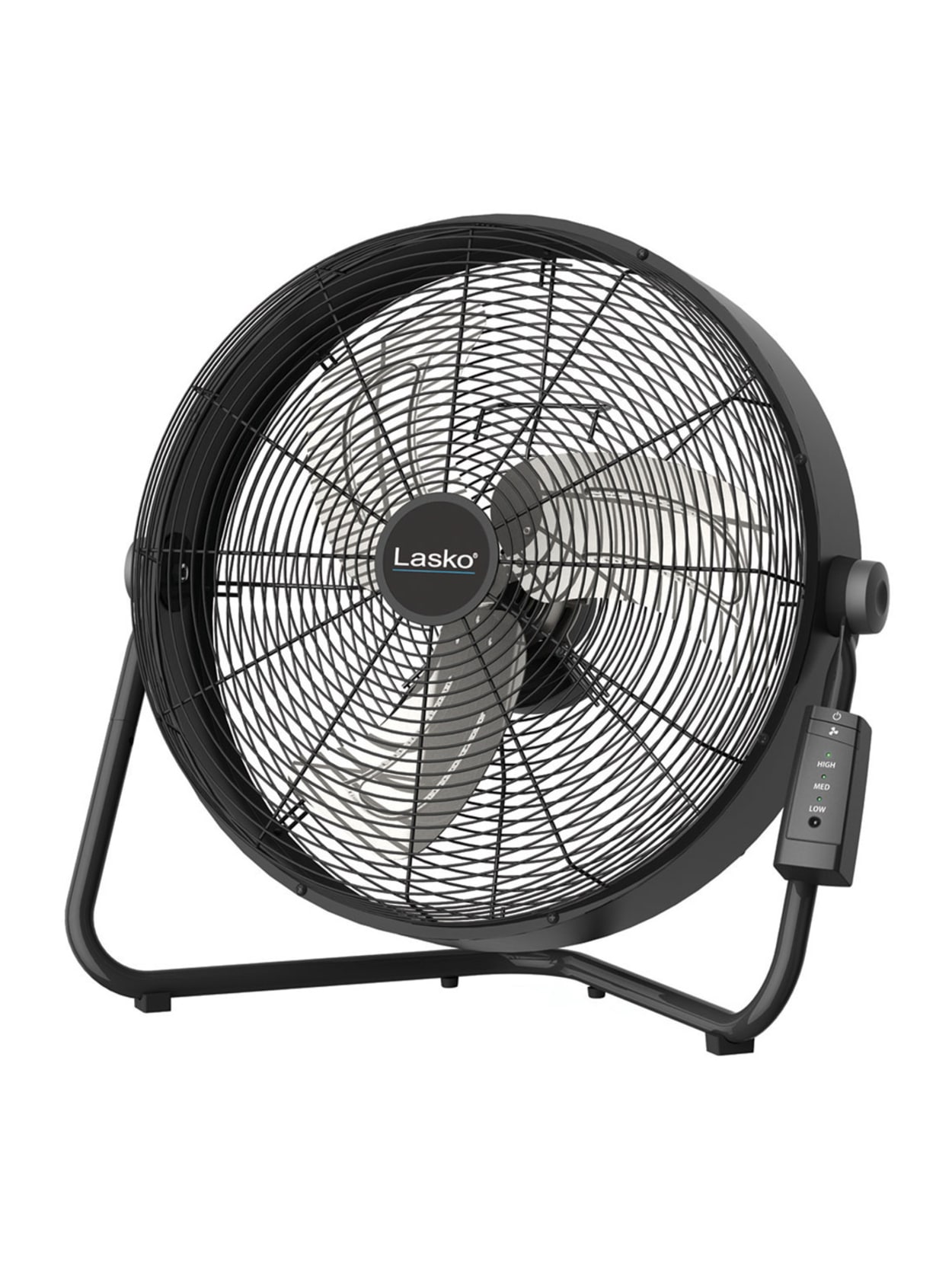 Lasko 20 3 Speed High Velocity Fan With Remote Control 22 H X