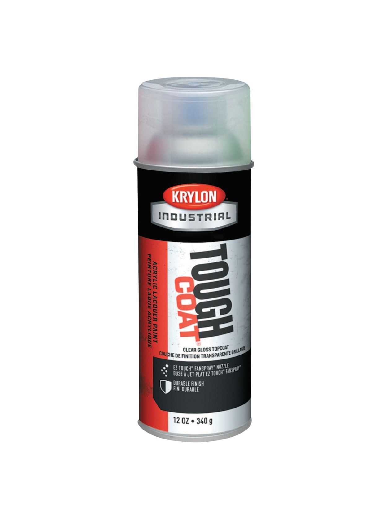 Krylon Tough Coat Acrylic Alkyd Enamel 12 Oz Aerosol Can Clear Gloss Office Depot