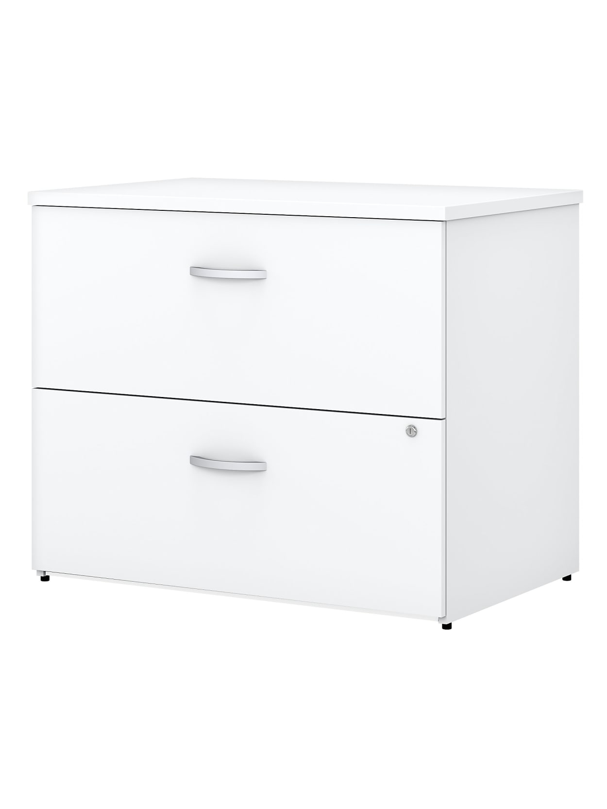 Bush Easy Office 2 Drawer Cabinet Standard Office Depot