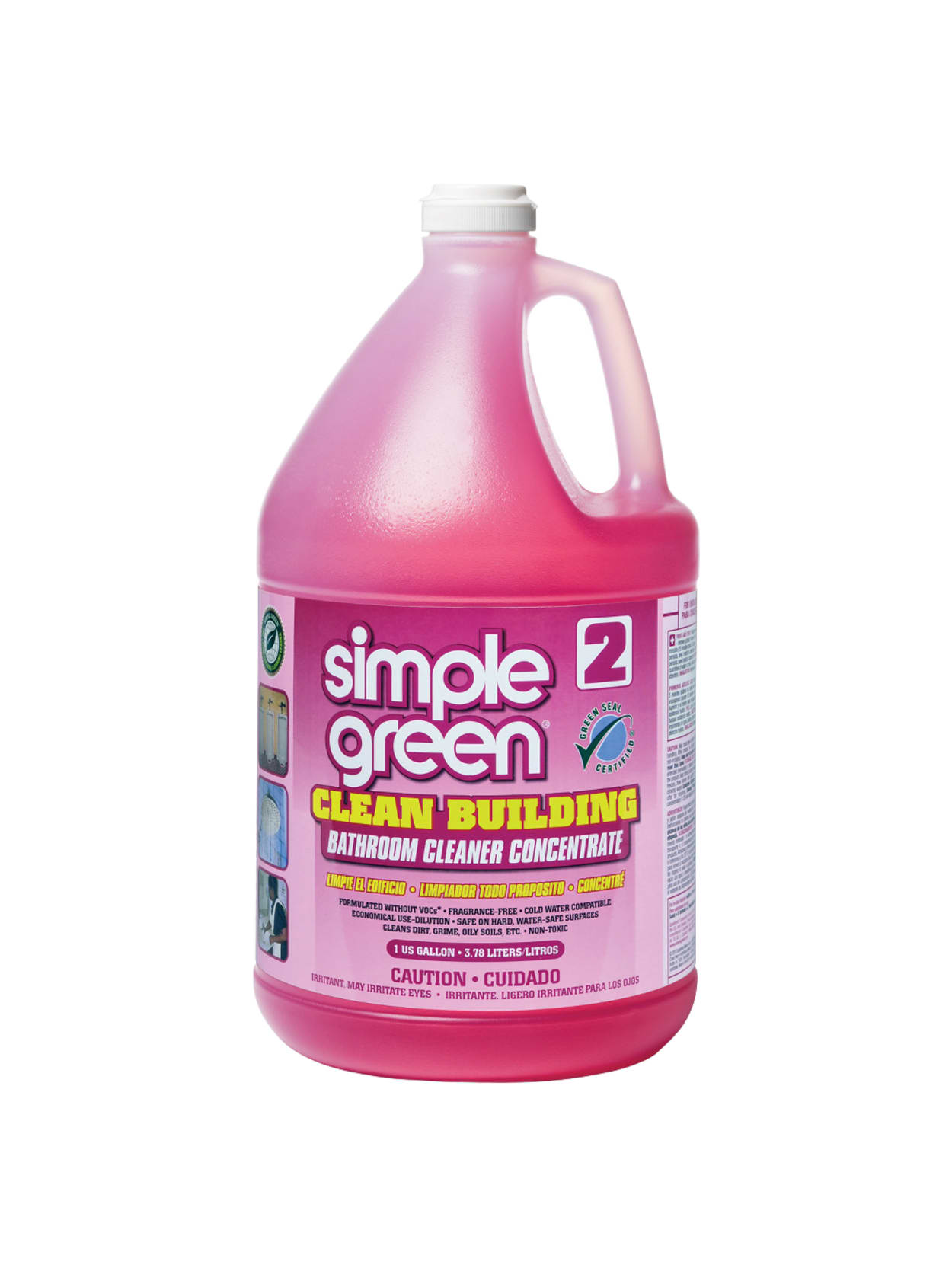 Bathroom Cleaner Concentrate 1 Gallon Pink Office Depot